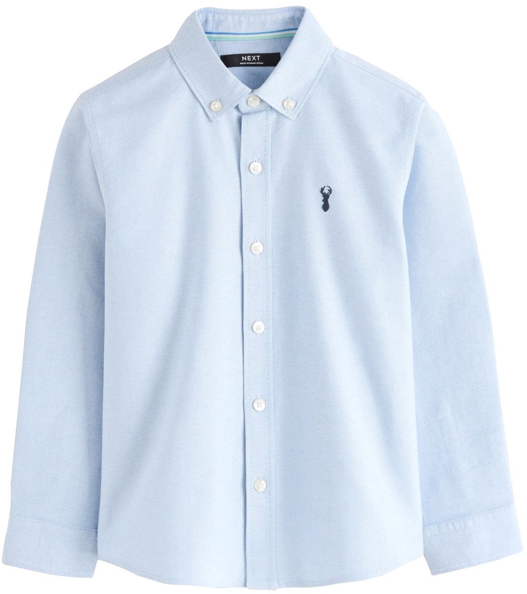 Next - Jongens - Premium Oxford overhemd, enkel - Blauw