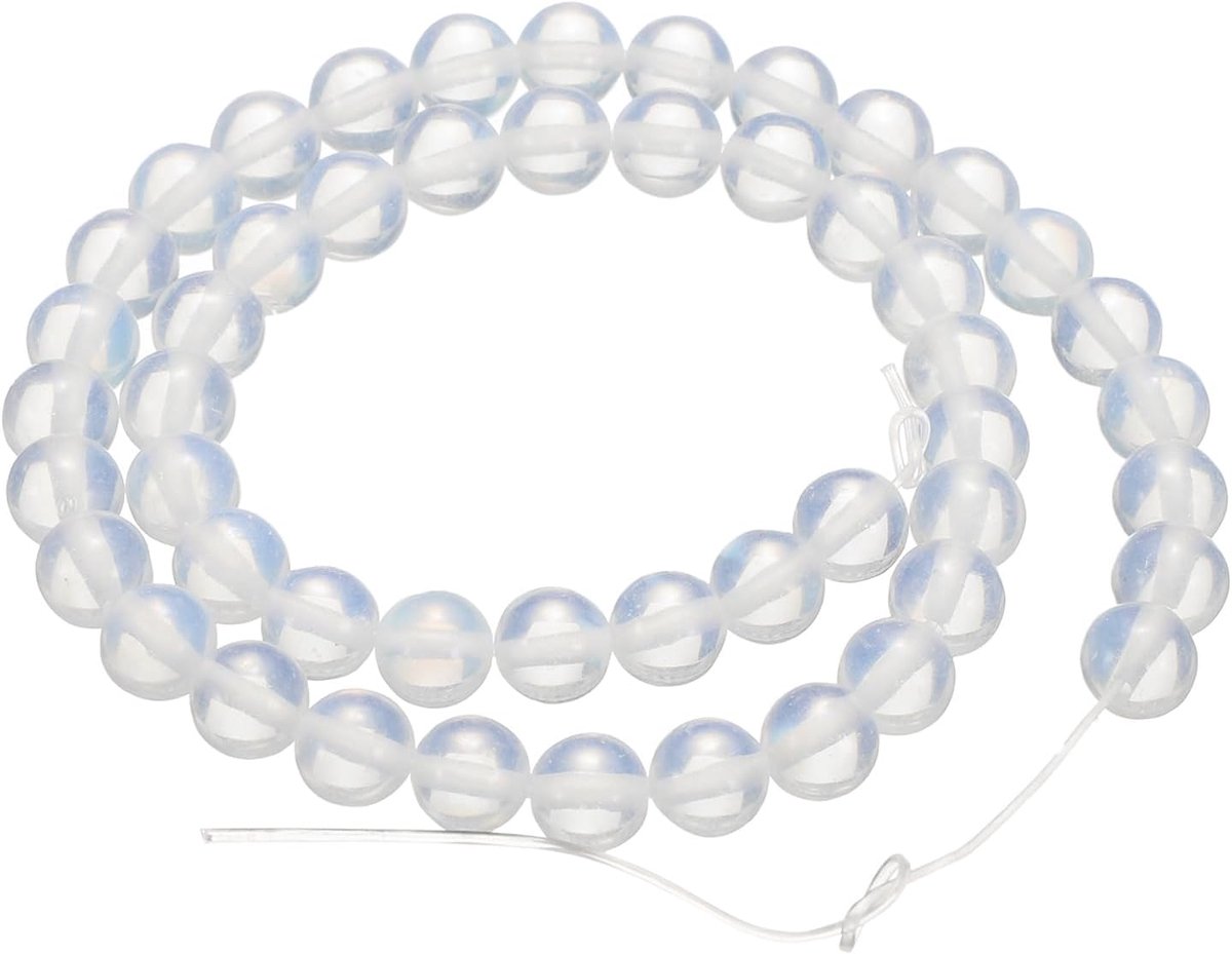 Kralen, 6 mm, opaal, ronde edelstenen, losse kralen voor sieraden, armbanden, halskettingen, oorbellen, doe-het-zelf