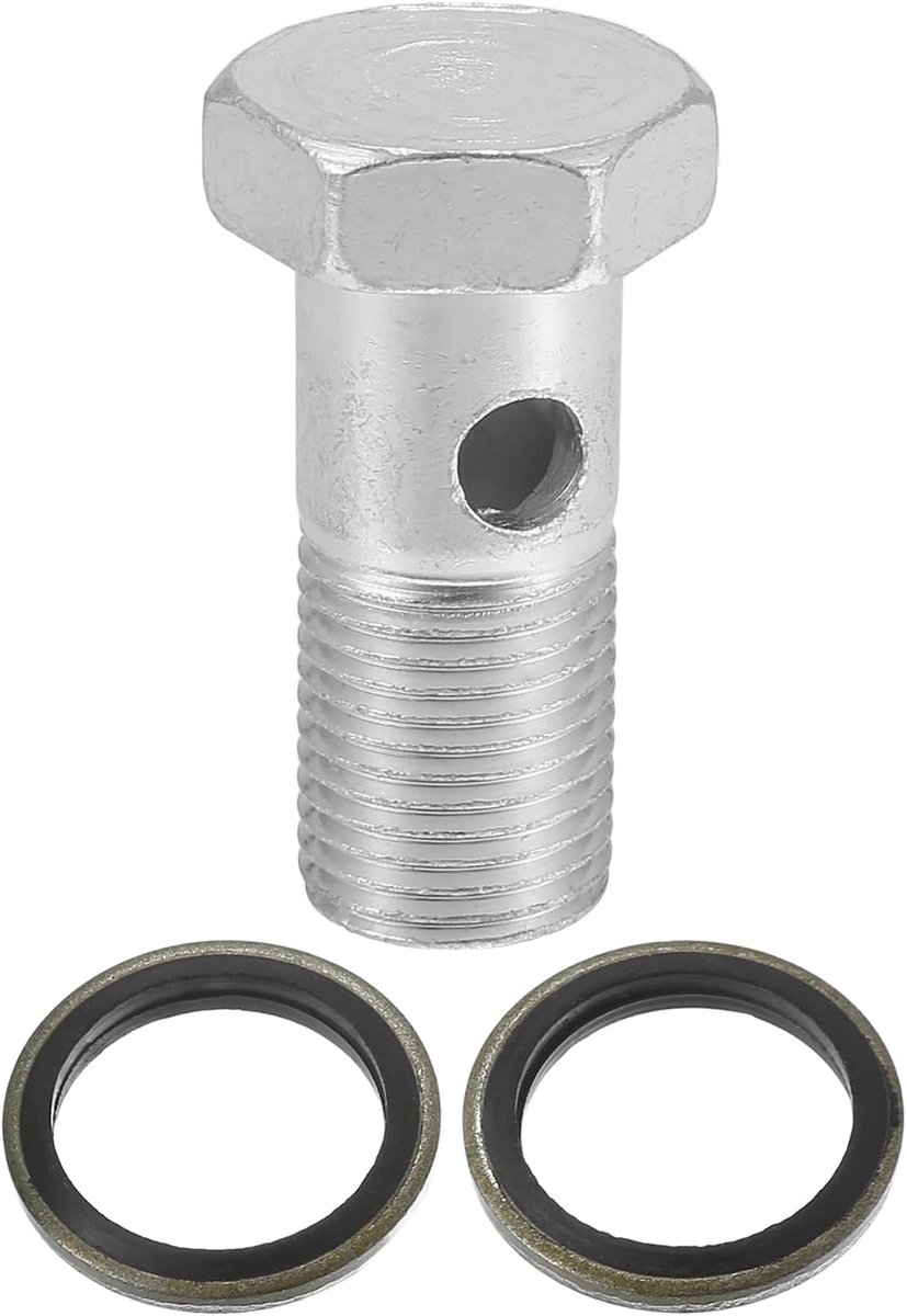 Car Brake Line Fitting Adapter 1.65" Lengte M16x1.5 Holle Bout