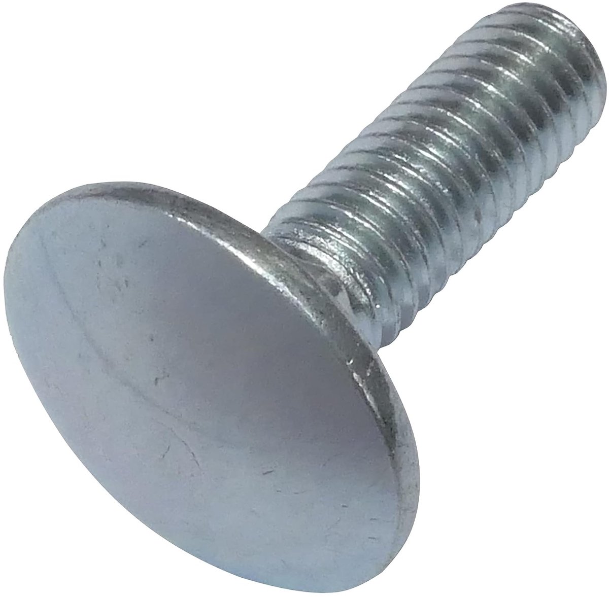 - Set van 100 slotbouten met vierkante kraag - slotschroeven - M6x20mm - verzinkt staal - DIN 603 - C48981