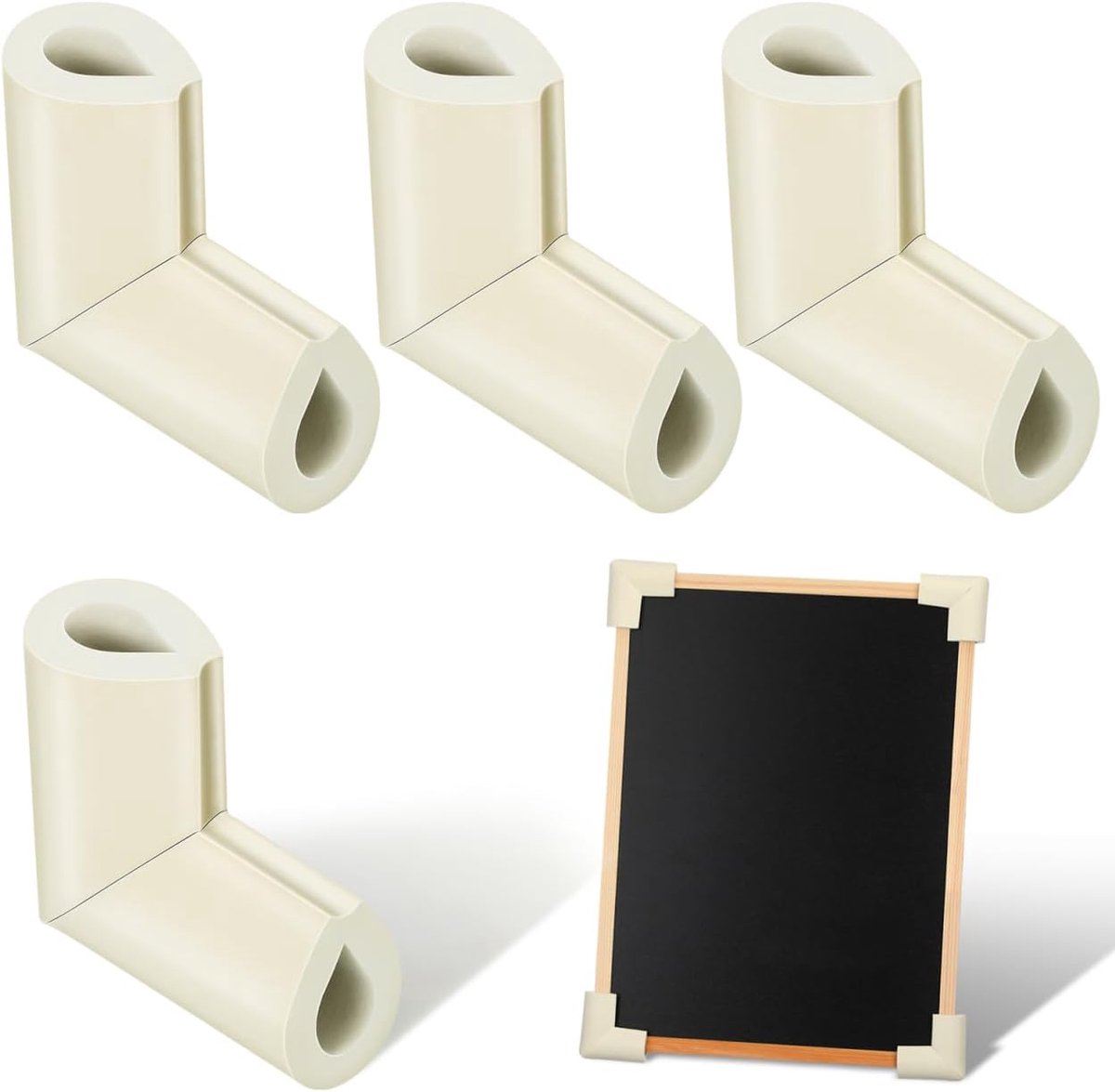12 stuks meubelhoekbescherming van schuimrubber, transparante randbescherming voor verhuizingen, ideale fotolijst en meubels, hoekbescherming, beschermende randen voor veilig transport