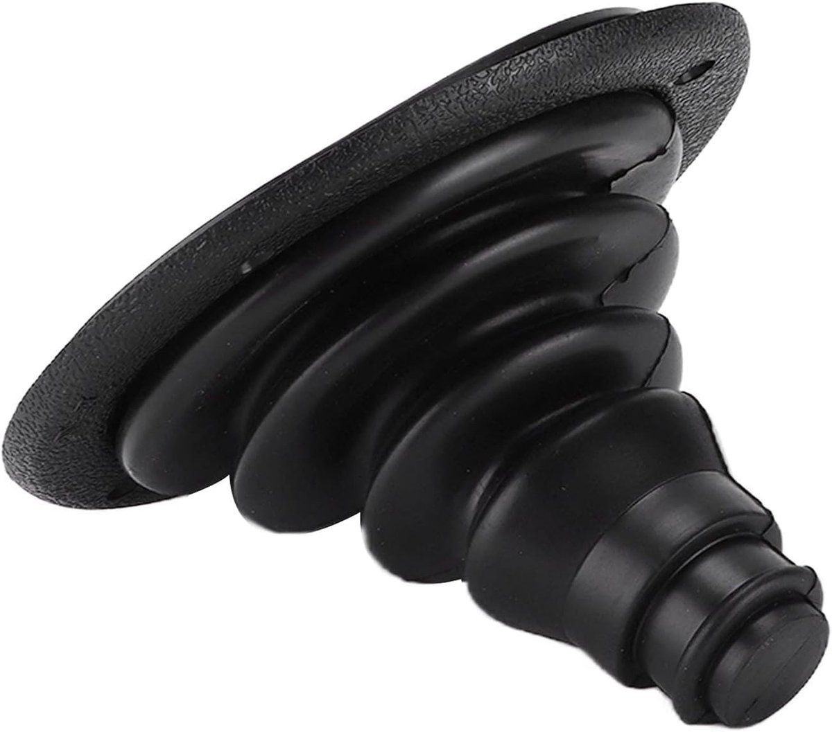 Scheepsbesturing Schakelkabel Beschermende Balg Rubber Kunststof Kabelschoenversnelling voor Auto's Boten Jachten Schepen Motorboten (B (zwart))