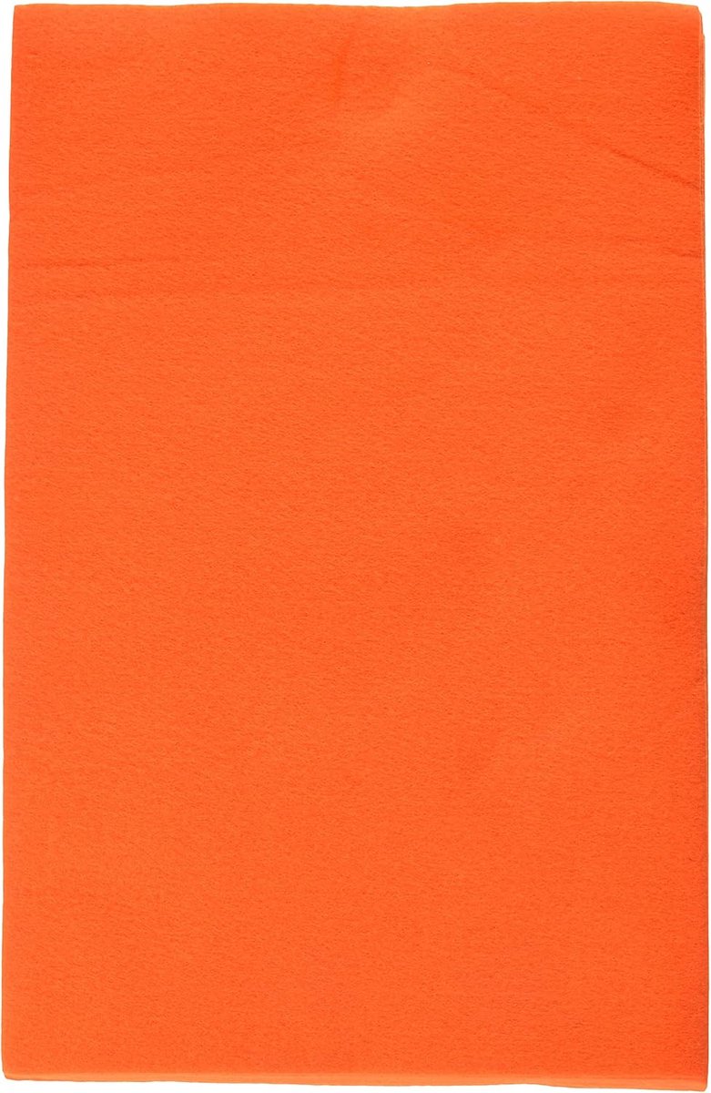 520440 Craft Vilt 20 x 30 cm, 10 vel, oranje