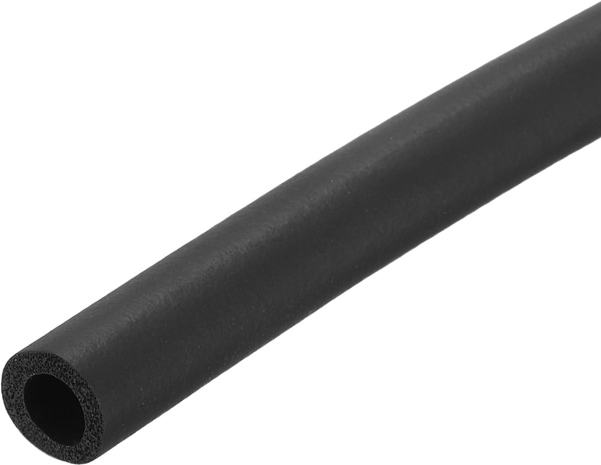2/7" ID Schuim Isolatiebuis, EPDM 3/7" OD Roll Buishoes Lengte 4.9FT - Isolatie tegen Vorst en Warmtebehoud
