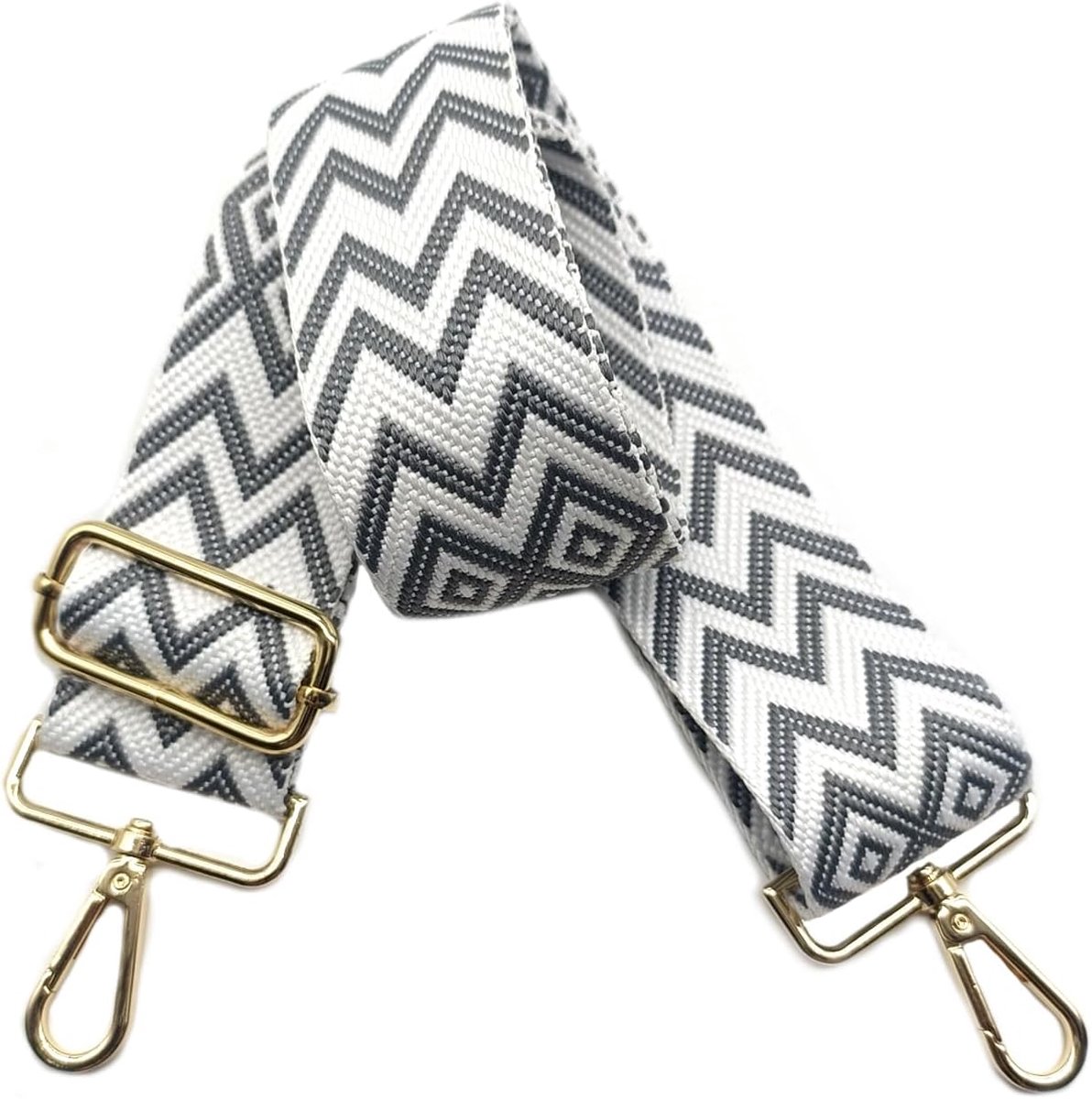 5 cm brede tasriemen, verstelbare schouderriem voor tas, tasriemen om te wisselen met gouden karabijnhaak, schouderriem voor dames handtassen crossbody, doe-het-zelf accessoires (meerdere stijlen