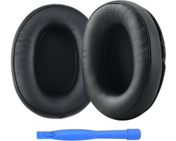 Oorkussens voor HyperX Cloud Stinger/Cloud Flight/CloudX/Cloud II/Cloud III/Cloud Alpha/Cloud Core/Mix Hoofdtelefoons van MMOBIEL – Memory Foam, Protein PU Koptelefoon Oorkussens – Zwart