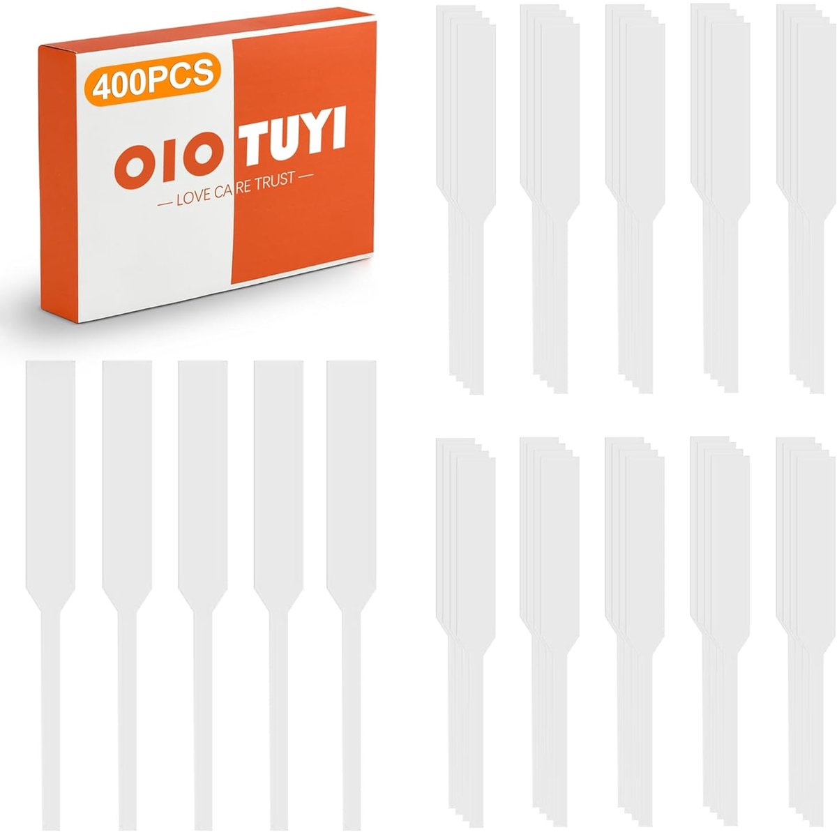 Parfum teststrips set van 400 - Hoge kwaliteit papier - Duurzaam en milieuvriendelijk - Voor nauwkeurige geuranalyses - ShopVlot