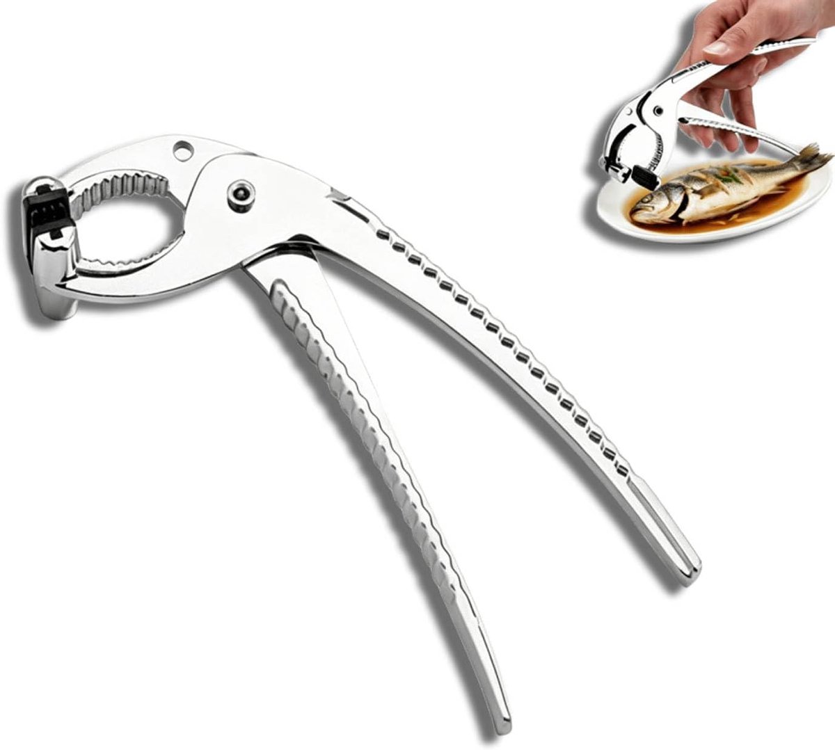 Ovenclip - Zinklegering - Antislip handvat - Voor veilig tillen van hete pannen - ShopVlot