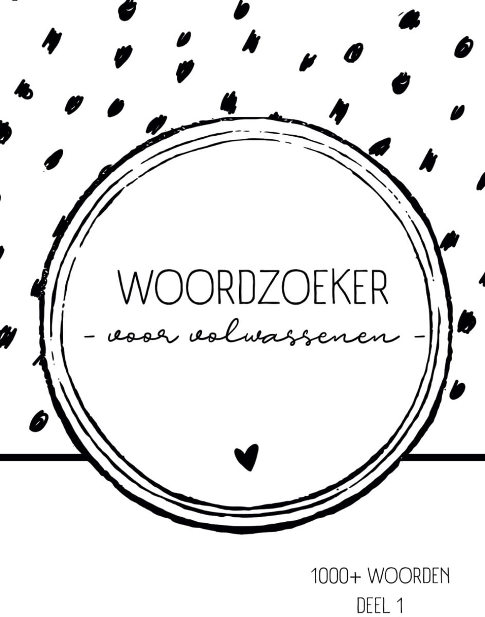 Woordzoekers voor volwassenen, makkelijk - deel 1 - 50+ puzzels - stimuleert je geest - ShopVlot