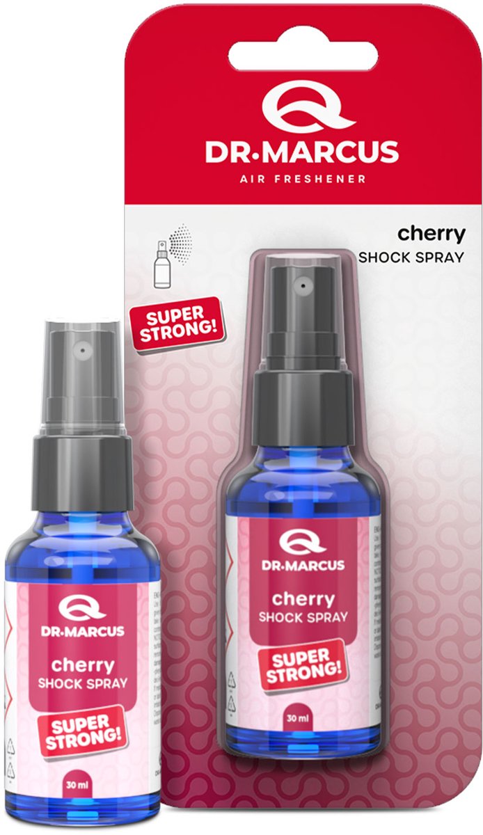 Dr. Marcus – SHOCK SPRAY – Kersenluchtverfrisser 1 Stuks [DRM07951]