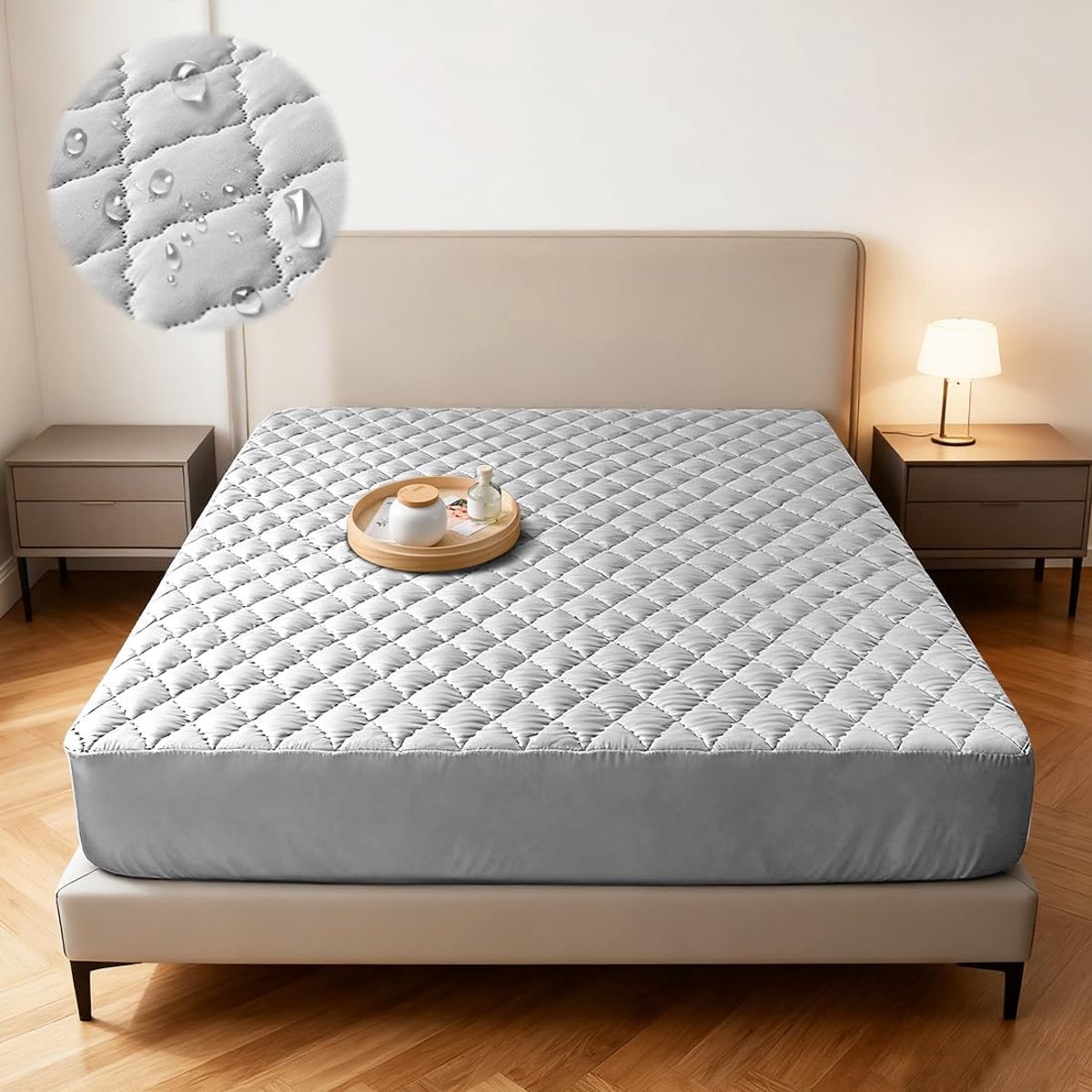 Matrasbeschermer 180x200cm - Waterproof - Ademend materiaal - Optimale bescherming voor uw matras - ShopVlot