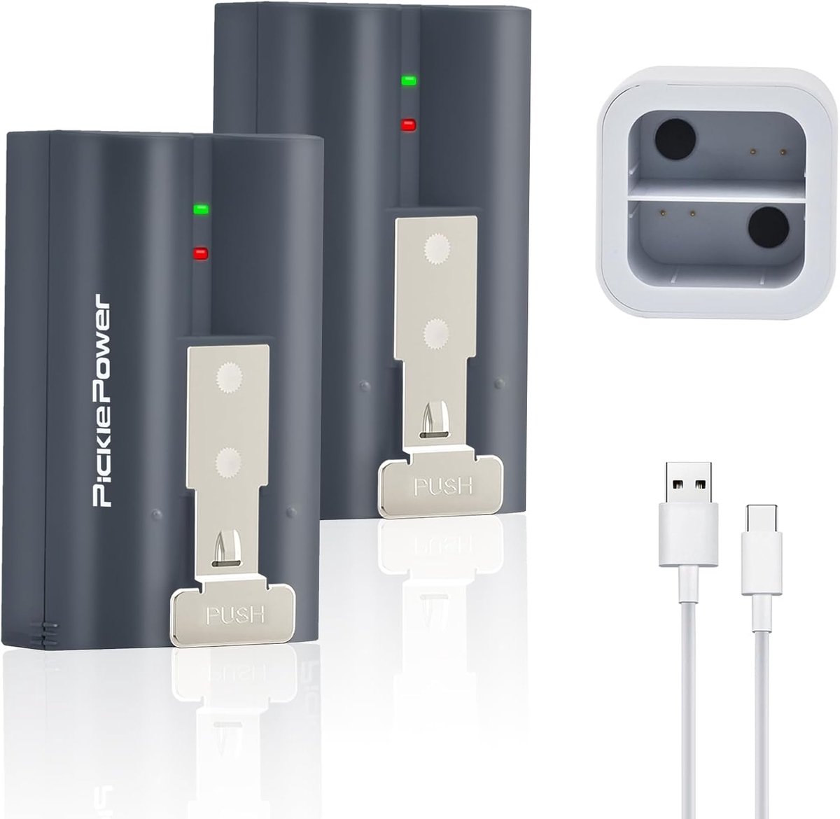 Vervangende batterijen voor Ring Video Doorbell - 6040 mAh - Oplaadbaar met laadstation - Lange levensduur - ShopVlot