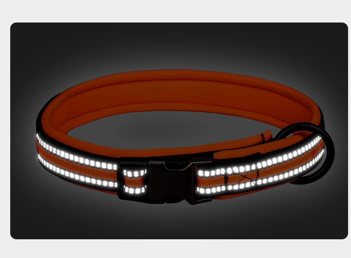 Hondentuig Reflecterend Nylon - Verstelbaar - Neopreen Padding - Veiligheidsgesp voor Comfort - ShopVlot