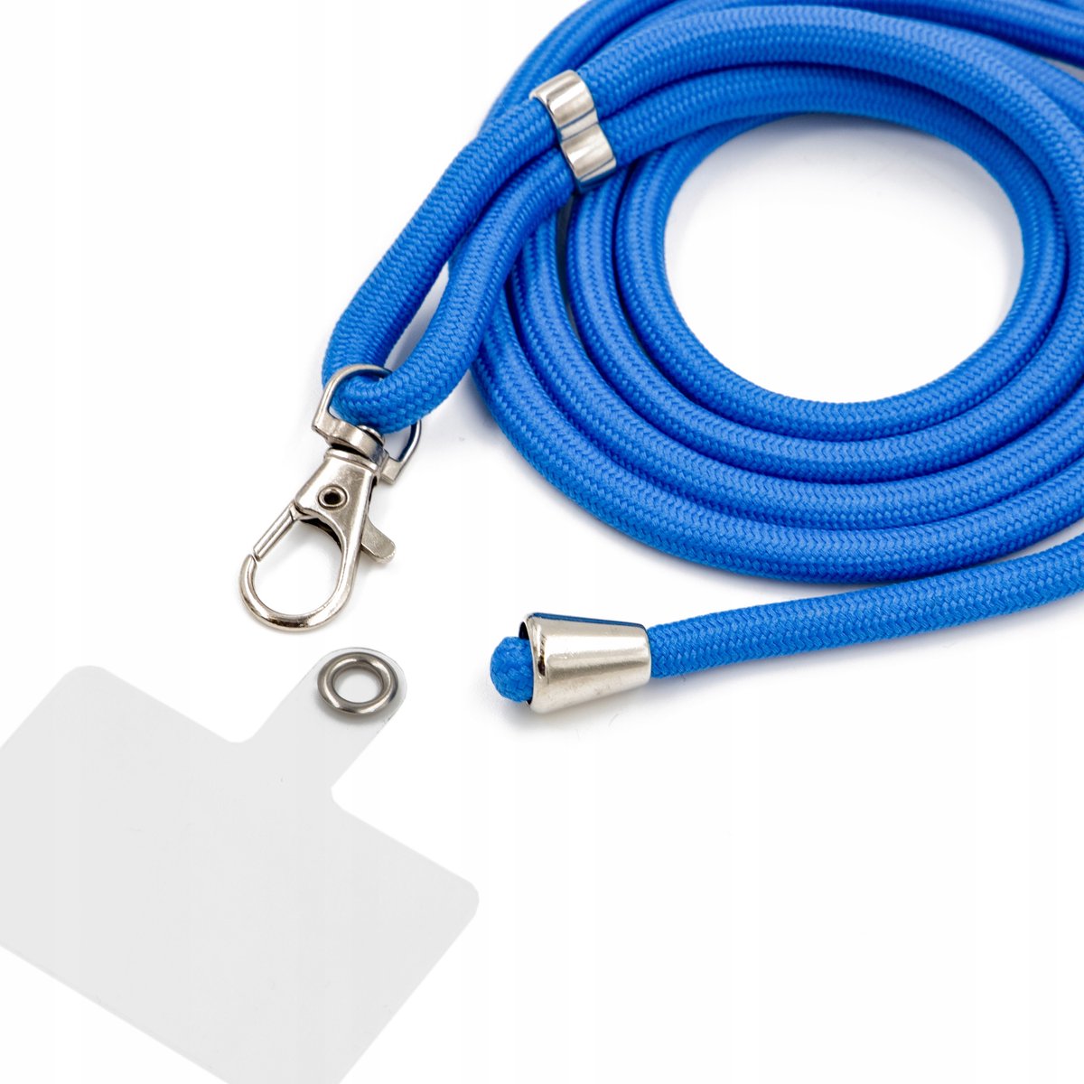 Verstelbaar Telefoonkoord Blauw - Handsfree & Stijlvol