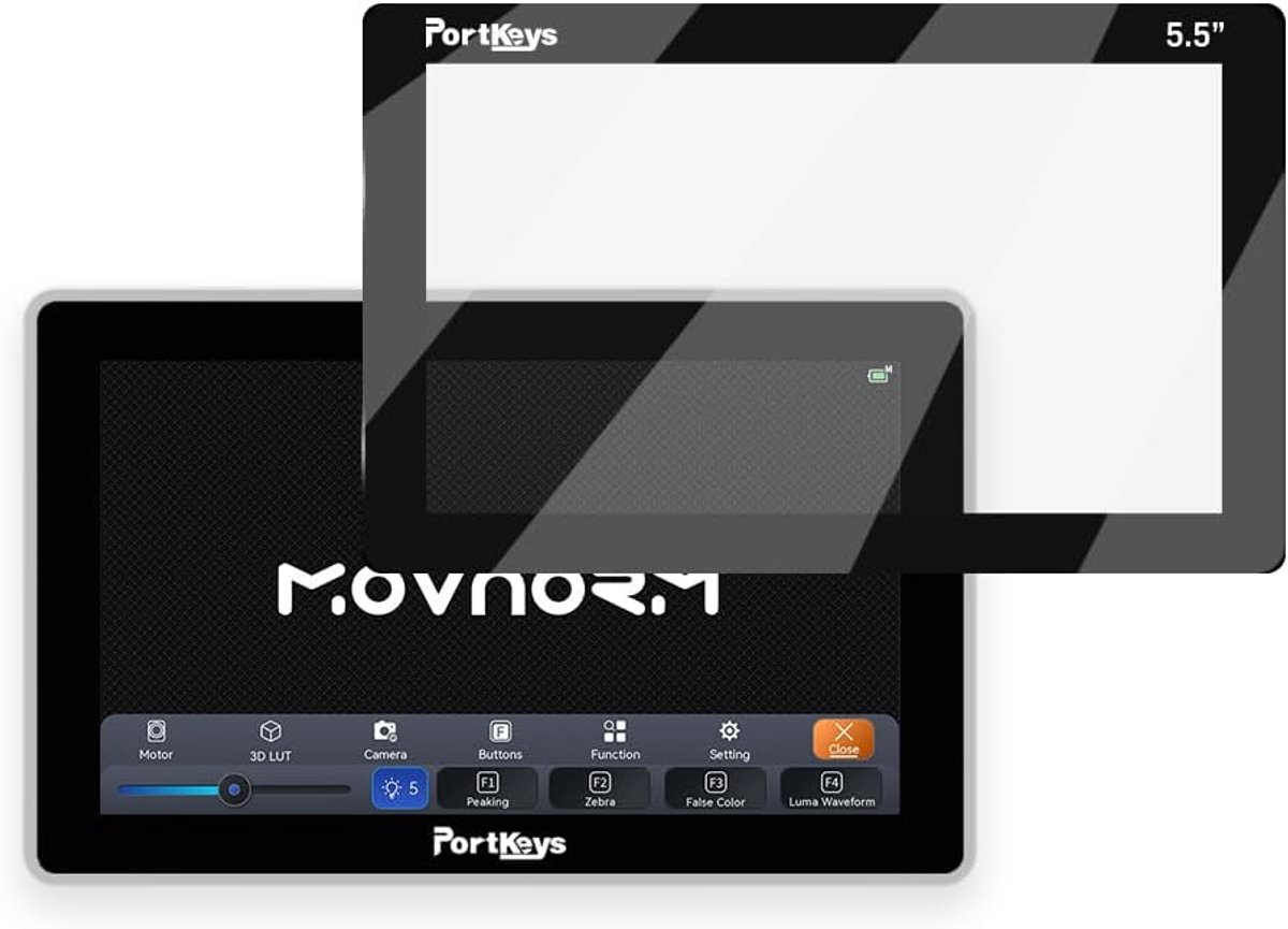 Schermbeschermer 5.5 inch - Transparant - Set van 2 - Beschermt je monitor tegen krassen - ShopVlot