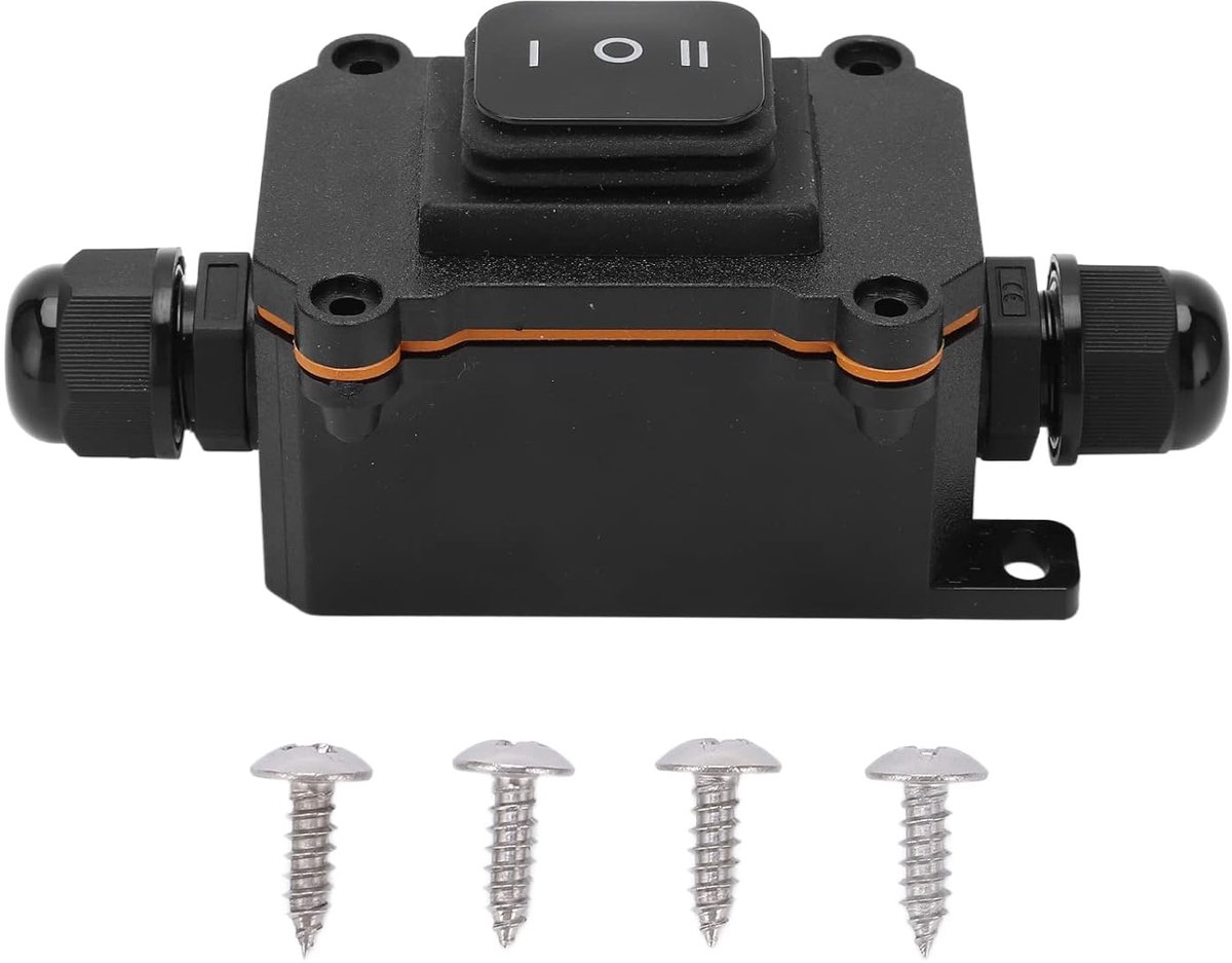 3-positie rocker switch - On/Off/On - Waterdicht IP68 - Voor auto, boot en RV - ShopVlot