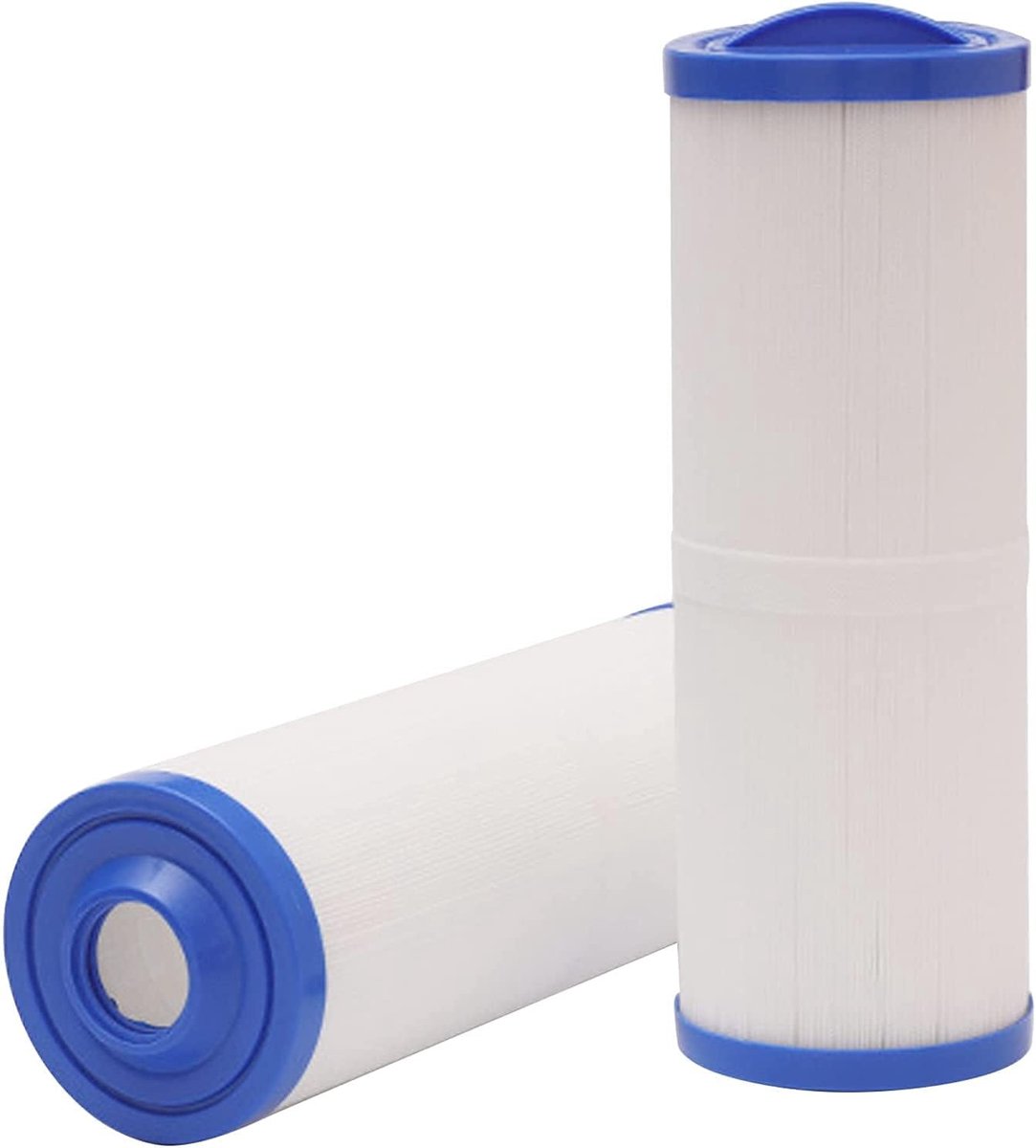 Spa filter cartridge 50 m2 - 2 stuks - wit - sterke filtercapaciteit voor optimale waterkwaliteit - ShopVlot