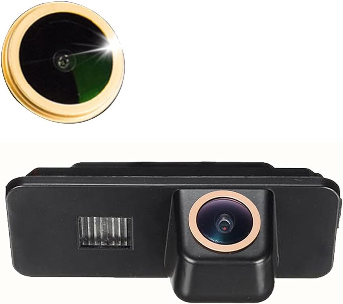 Fisheye Achteruitkijkcamera - Vervangend - Waterdicht - Nachtzicht voor VW en Seat - ShopVlot