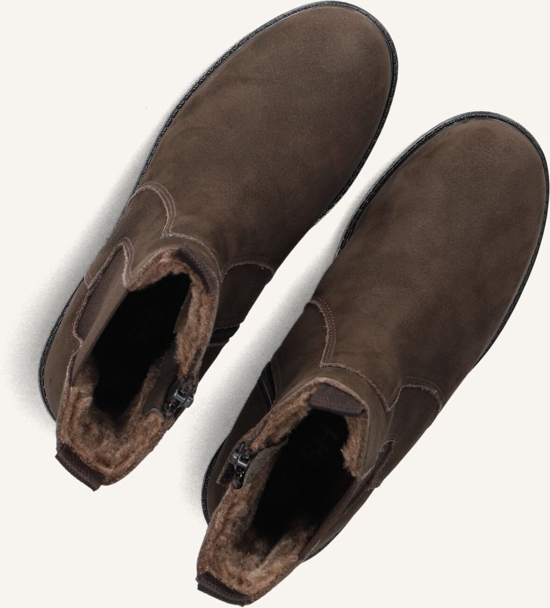 Wysh Robin Boots Jongens - Bruin - Maat 34