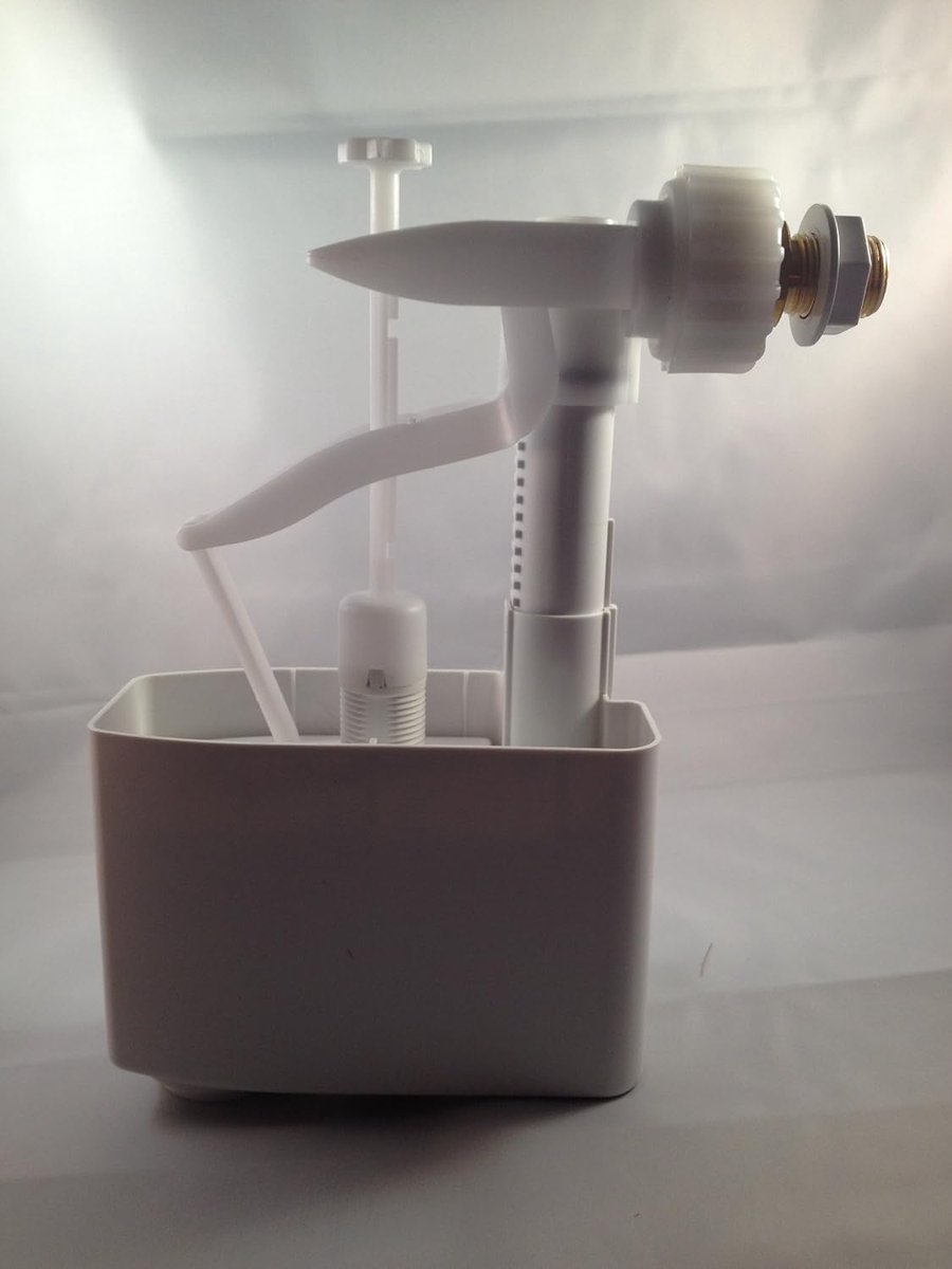 Vulventiel voor toilet wastafel - Opbouw- en inbouwmodel - Universeel - Betrouwbare watertoevoer - ShopVlot
