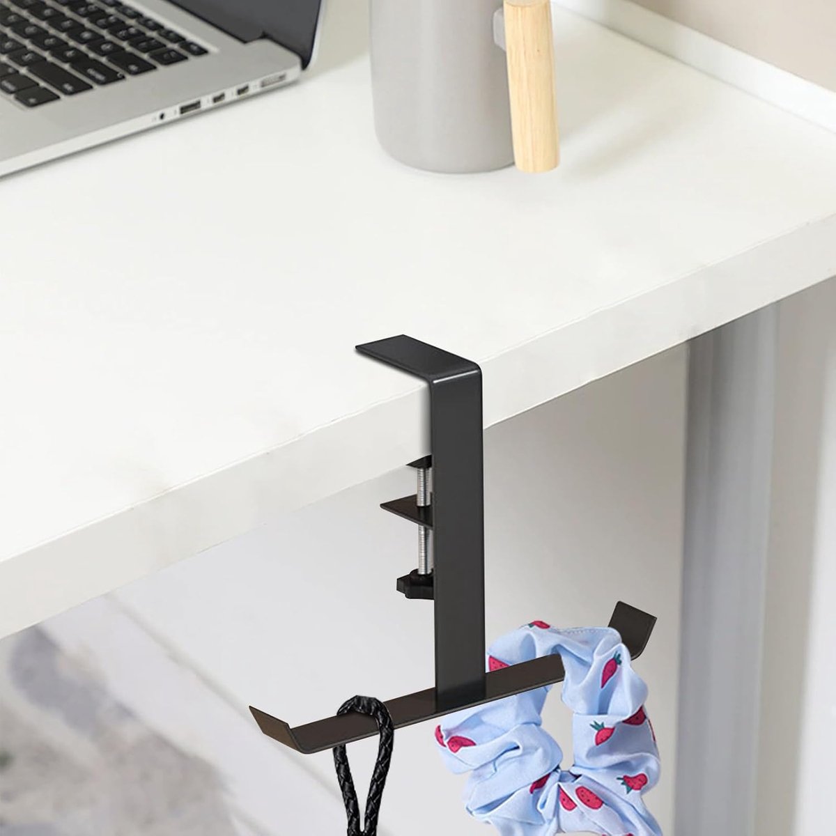 Bureau Handtas Hanger - Verstelbaar - Zwart - Ruimtebesparend en georganiseerd - ShopVlot
