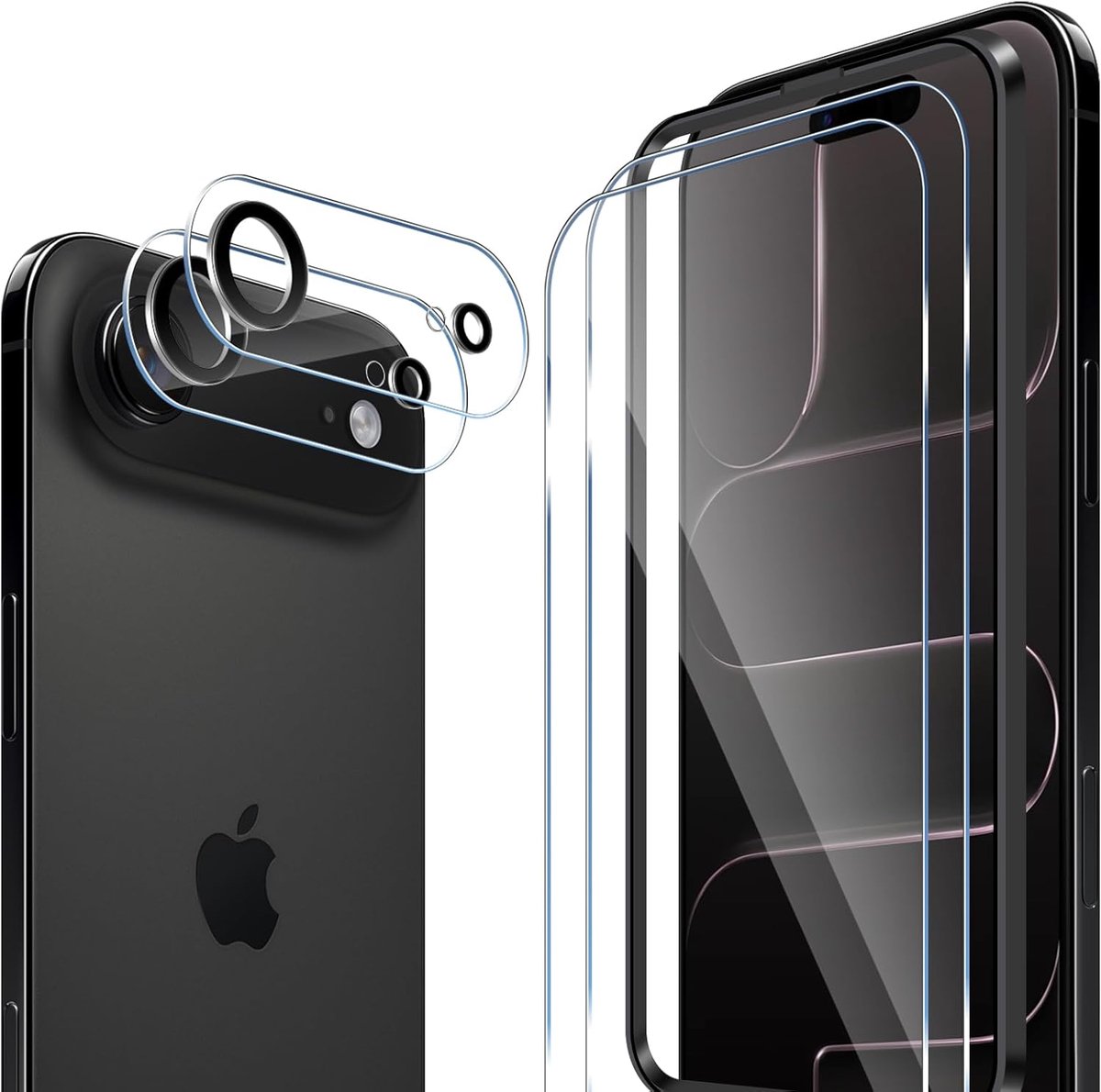 Beschermfolie iP Air - 2 stuks gehard glas - 9H hardheid - krasbestendig en luchtbelvrij - ShopVlot