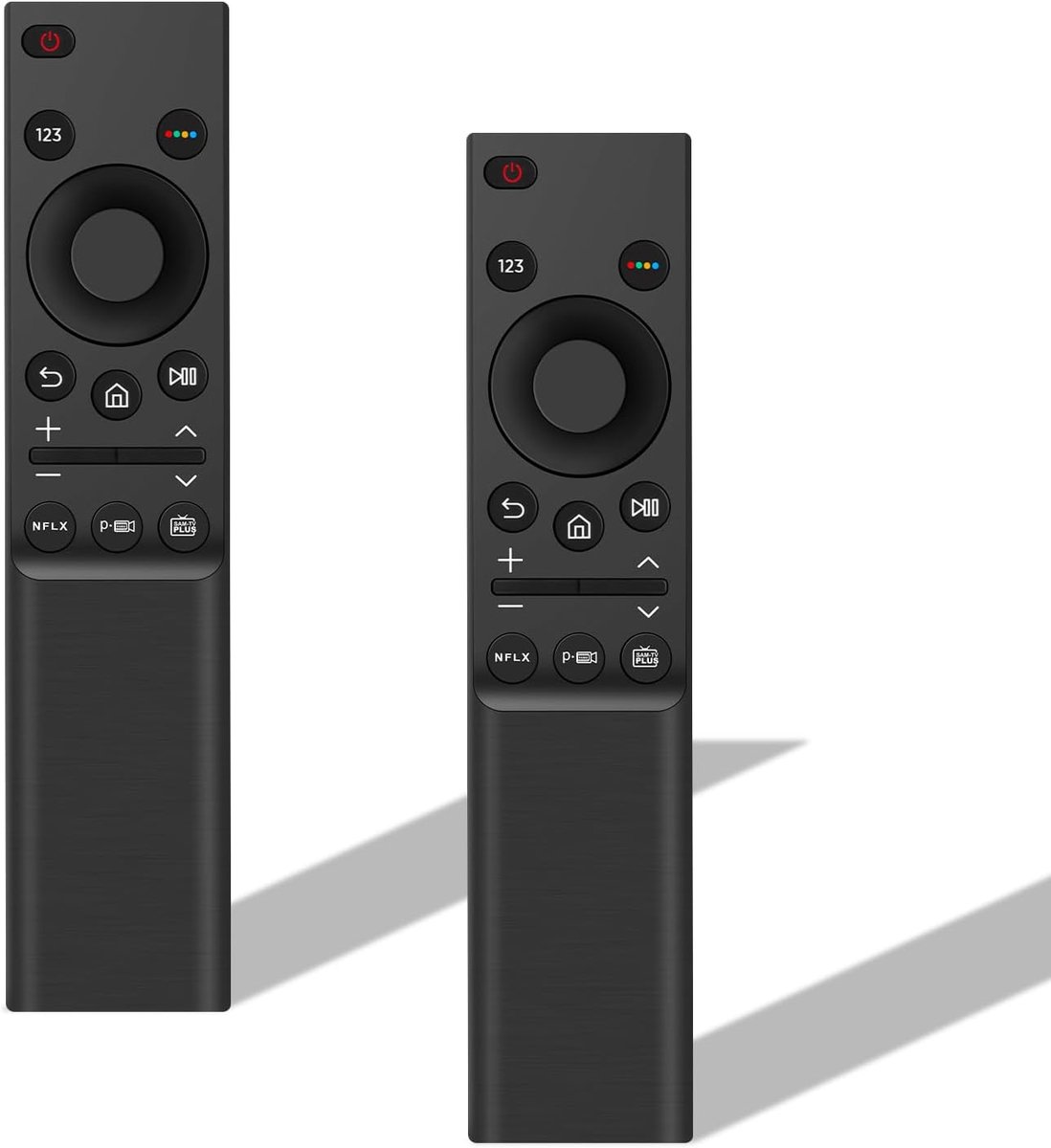 Set van 2 vervangende afstandsbedieningen - compatibel met LED QLED UHD SUHD HDR LCD Smart TV - ShopVlot