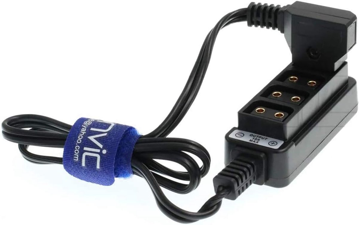 D-Tap Splitter 4 Poorten - D-Tap Mannetje naar 4 D-Tap Vrouwtjes - 60 cm Kabel voor Fotografie Kit - ShopVlot