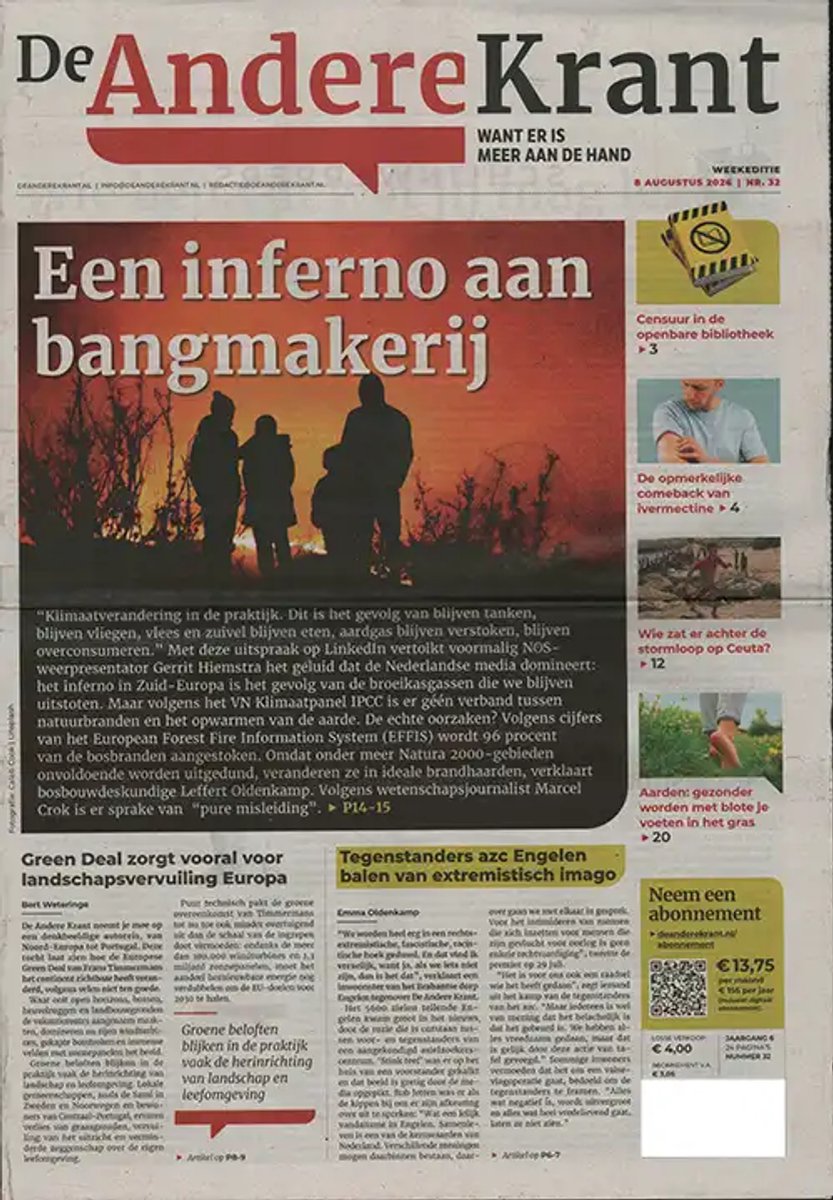 De Andere Krant - 32 2026
