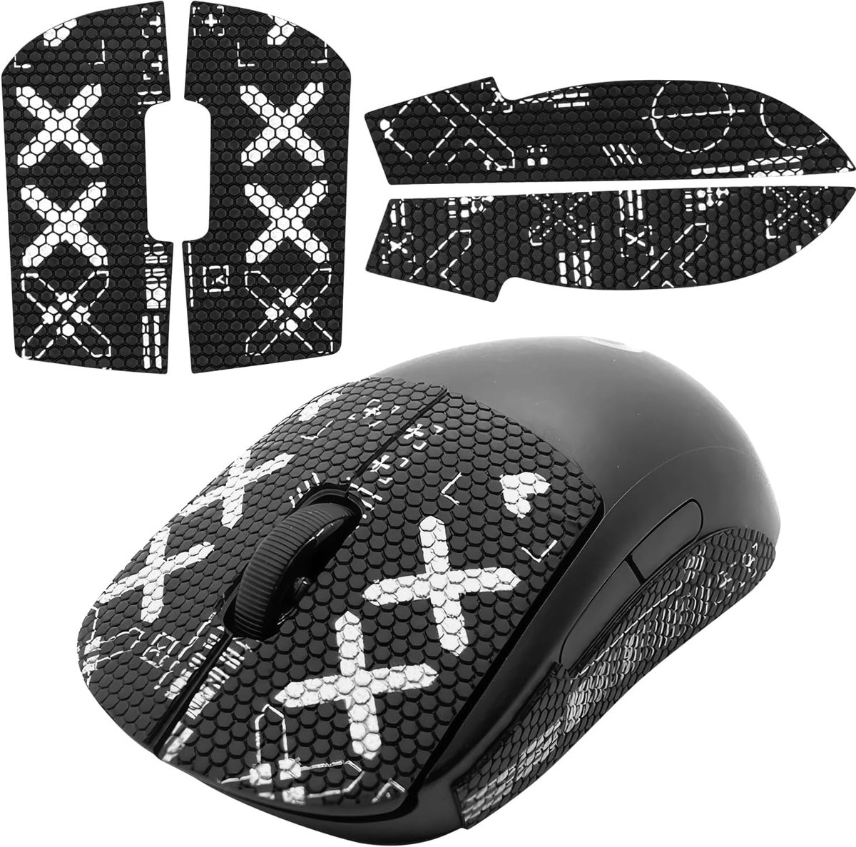 Gaming muismat - ultra-dun - grip tape - voor optimale controle - ShopVlot