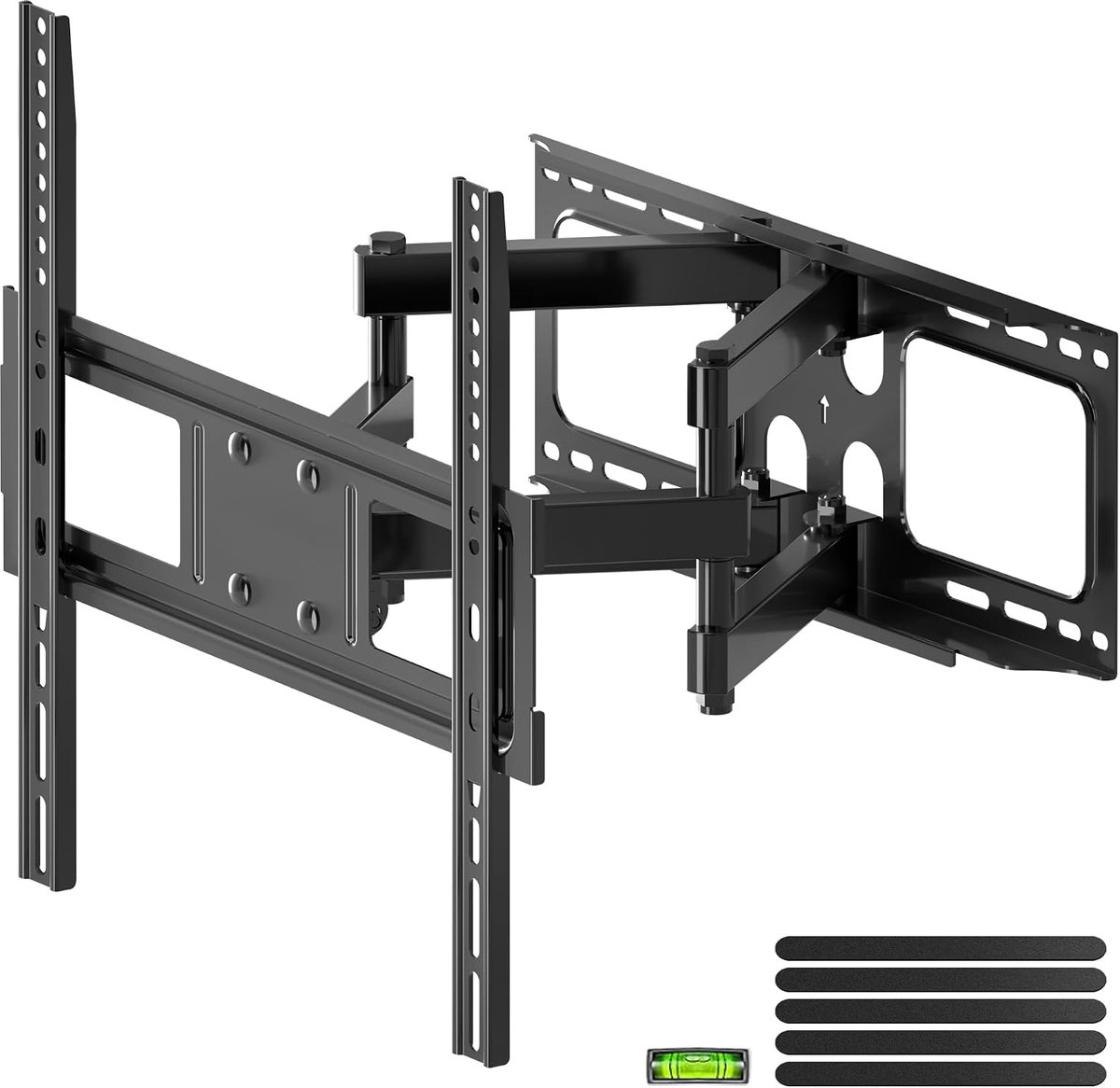 TV muurbeugel 23-70 inch - verstelbaar en draaibaar - MAX VESA 400x400mm - ideaal voor 65 inch TV - ShopVlot