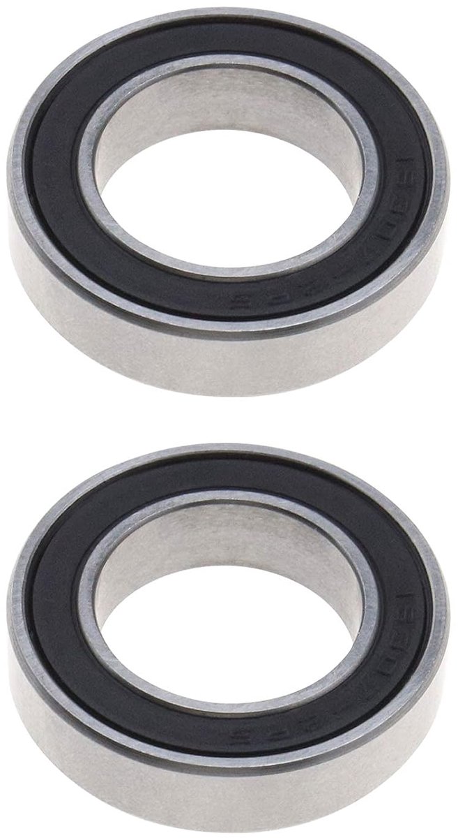 Fietswielnaaflager 18x30x7mm - Stalen diepgroefkogellager - Rubberafdichting - Geschikt voor MTB/Road - ShopVlot