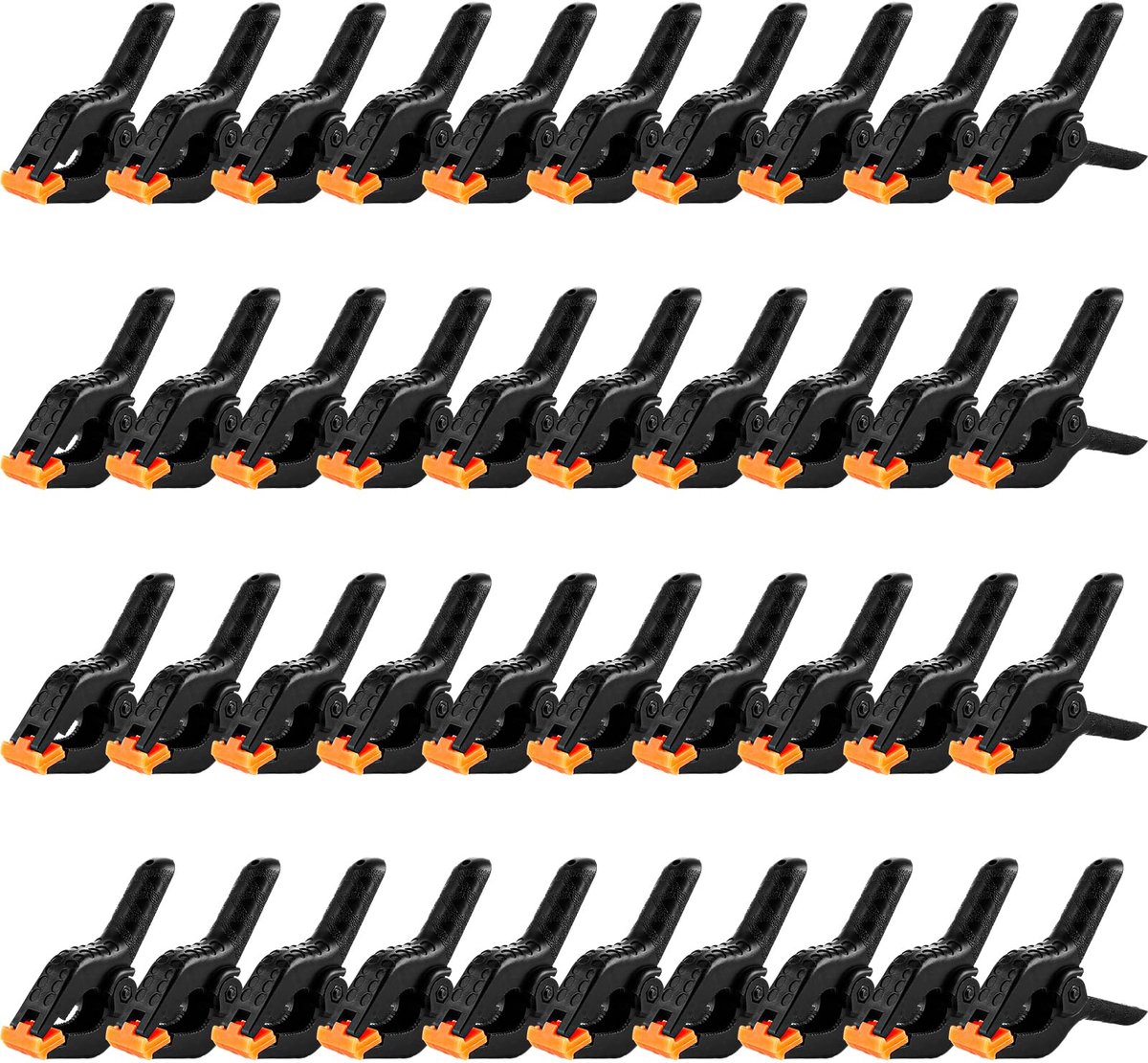 Klemklemmenset 40 stuks - 4 inch/115 mm - sterke veerklemmen - ideaal voor houtbewerking en doe-het-zelfprojecten - ShopVlot