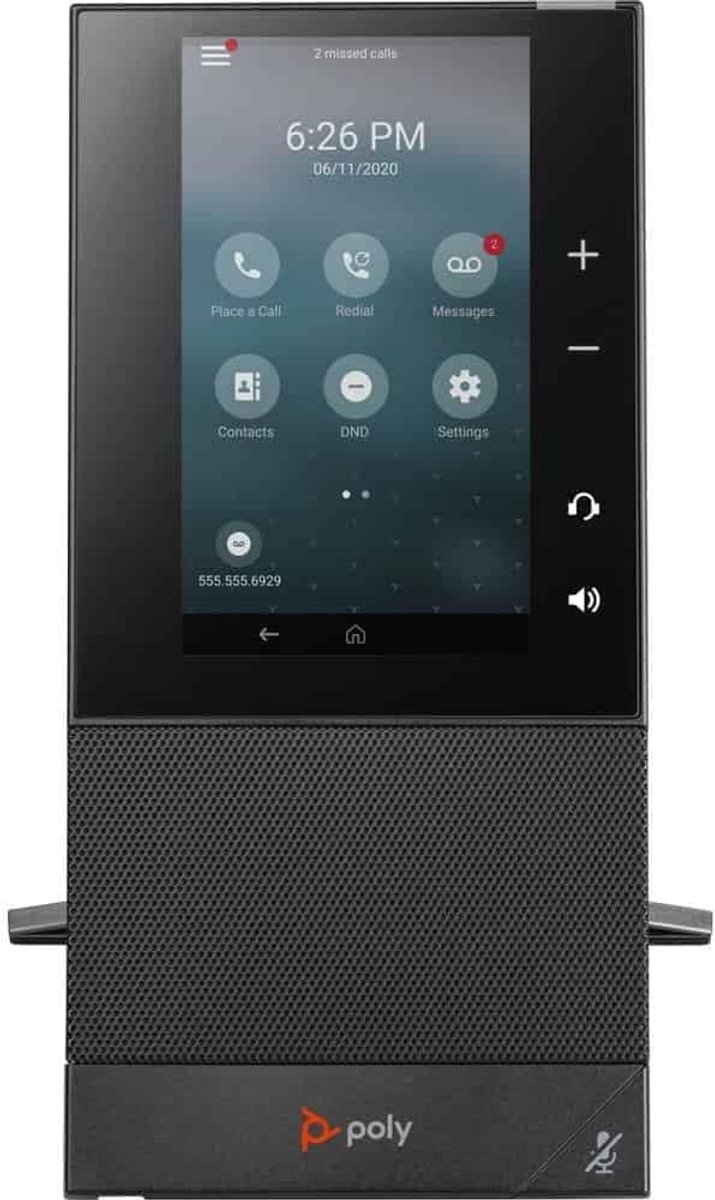 Media phone opensip po - CCX 500 - 2200-49710-025 - Geschikt voor zakelijke communicatie - ShopVlot