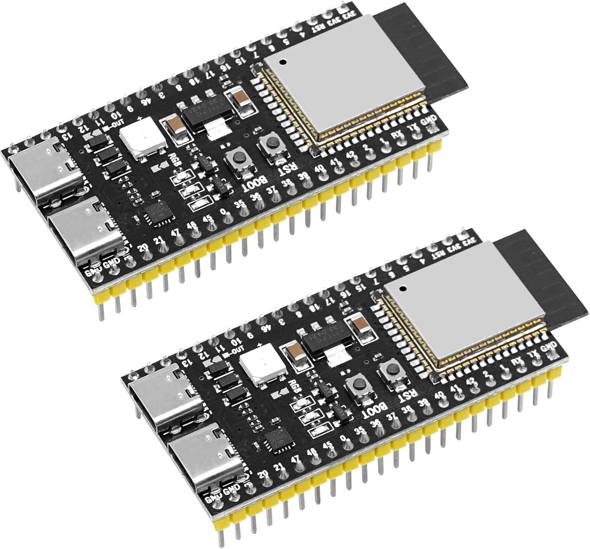 ESP32 ontwikkelplaat - 2x ESP-32-S3 WiFi + BLE - Geïntegreerd Arduino compatibel - Ideaal voor IoT-projecten - ShopVlot