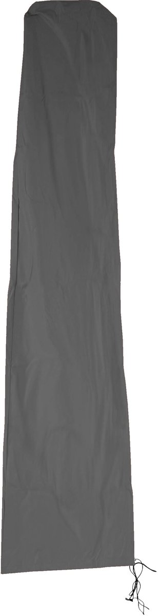 Beschermhoes MCW voor zweefparasol tot 4,3 m (3x3 m), afdekhoes met ritssluiting ~ antraciet