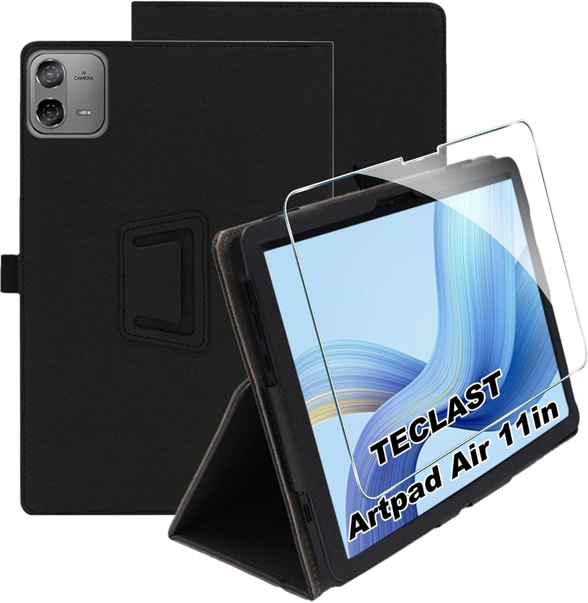Beschermhoes voor TECLAST Artpad Air 11 Inch - PU Leder Flip Case - Automatische Slaap/Wake - ShopVlot