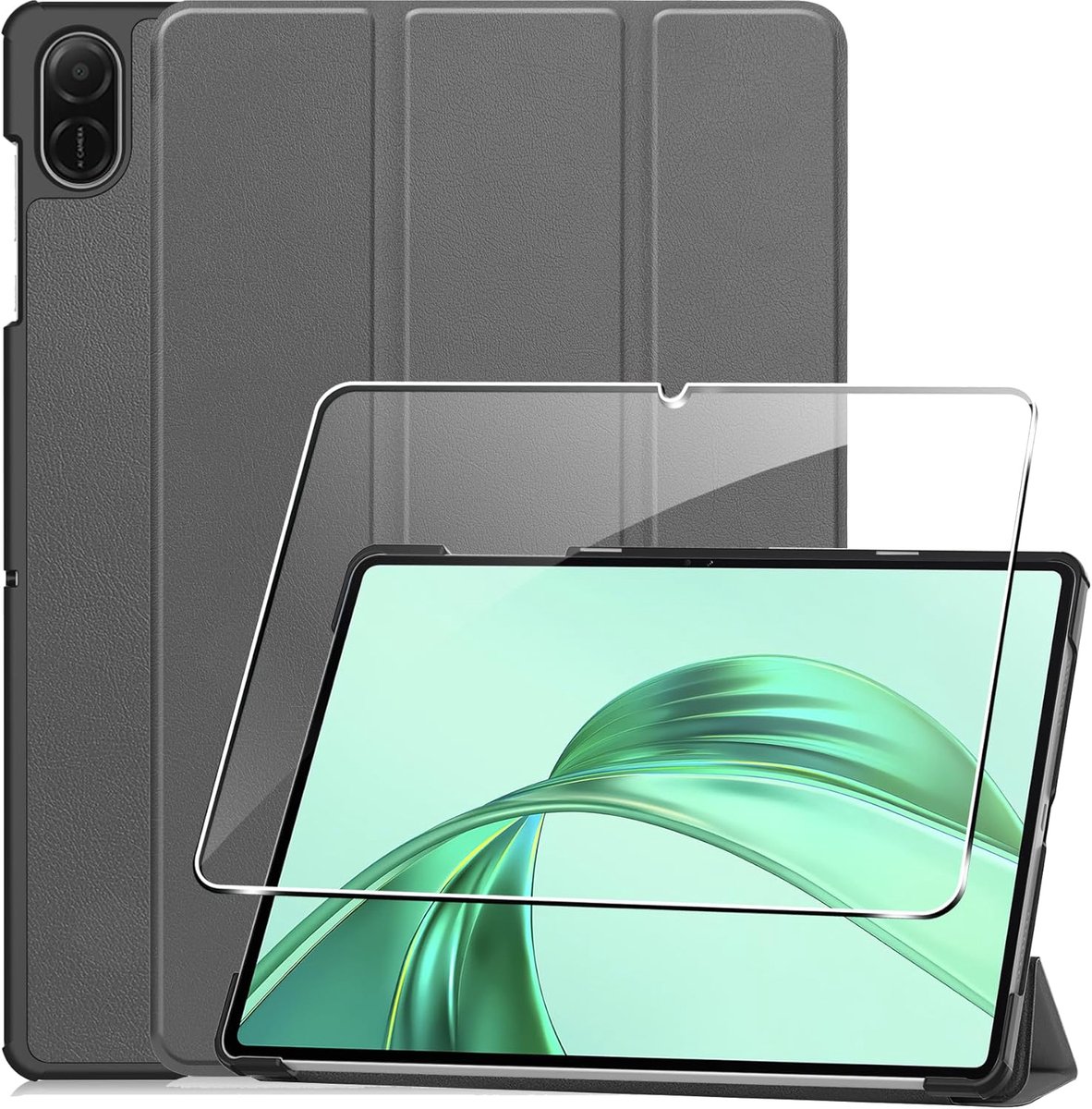 Tablet Hoes Honor Pad X8a 11 Inch - Leer - Anti-kras - Automatische Wake/Sleep Functie - ShopVlot