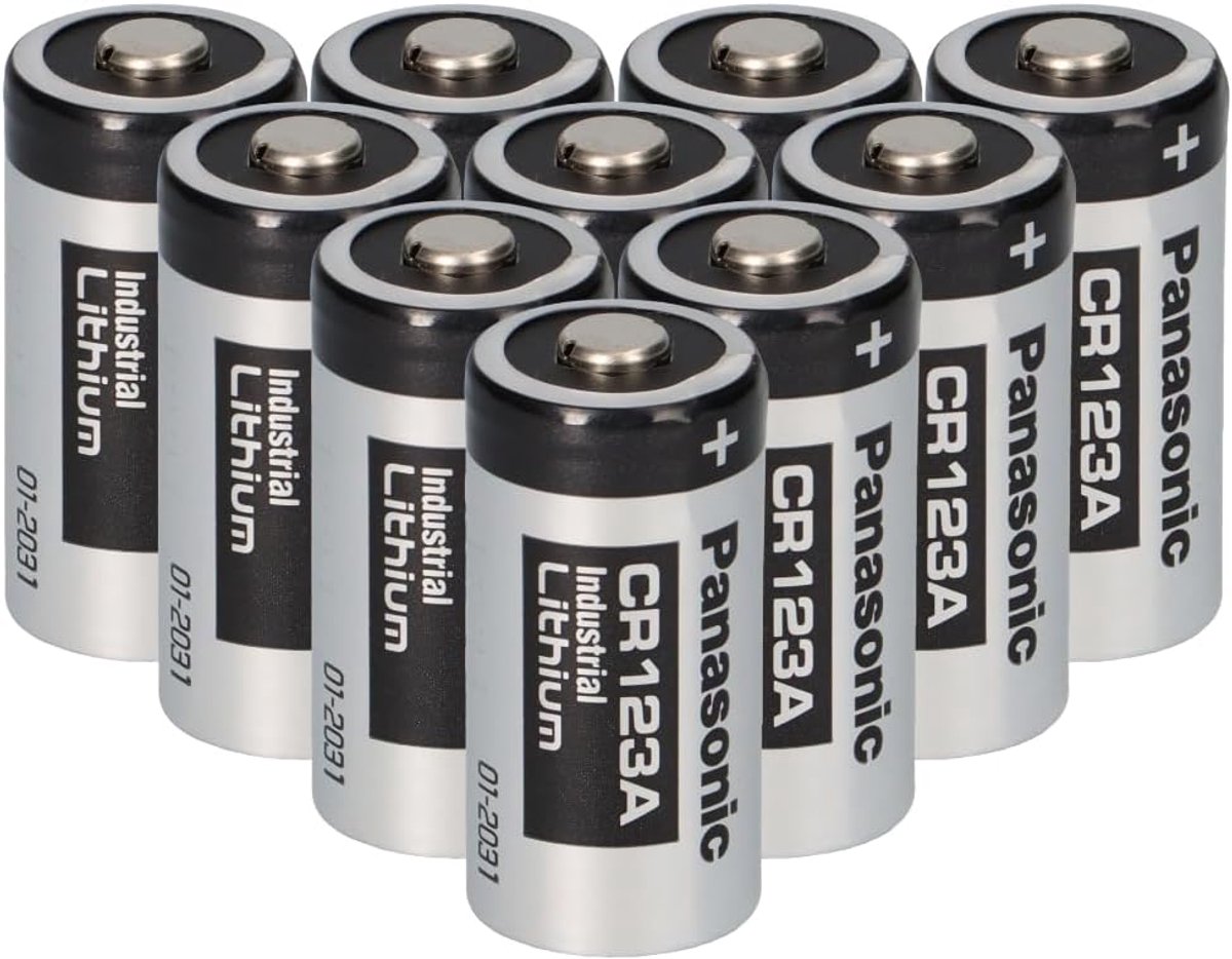 CR123A DL123A batterijen 10x 3V - Ultra lithium - Langdurige energie - Ideaal voor analoge camera's - ShopVlot