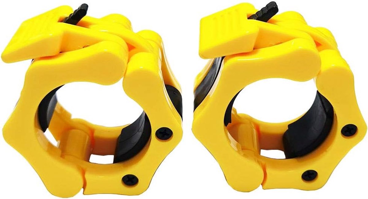 Olympische barbell clips 2 inch - Locking gewichten - Veilig voor gewichtheffen - ShopVlot