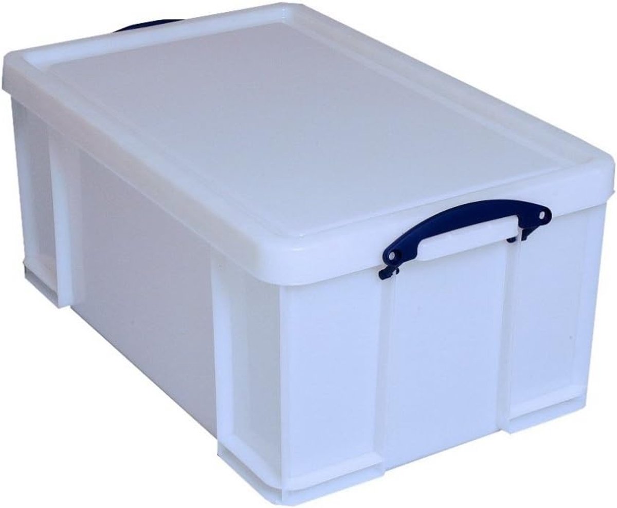 Opbergdoos 42 liter - extra sterk - stapelbaar - ideaal voor thuis of kantoor - ShopVlot