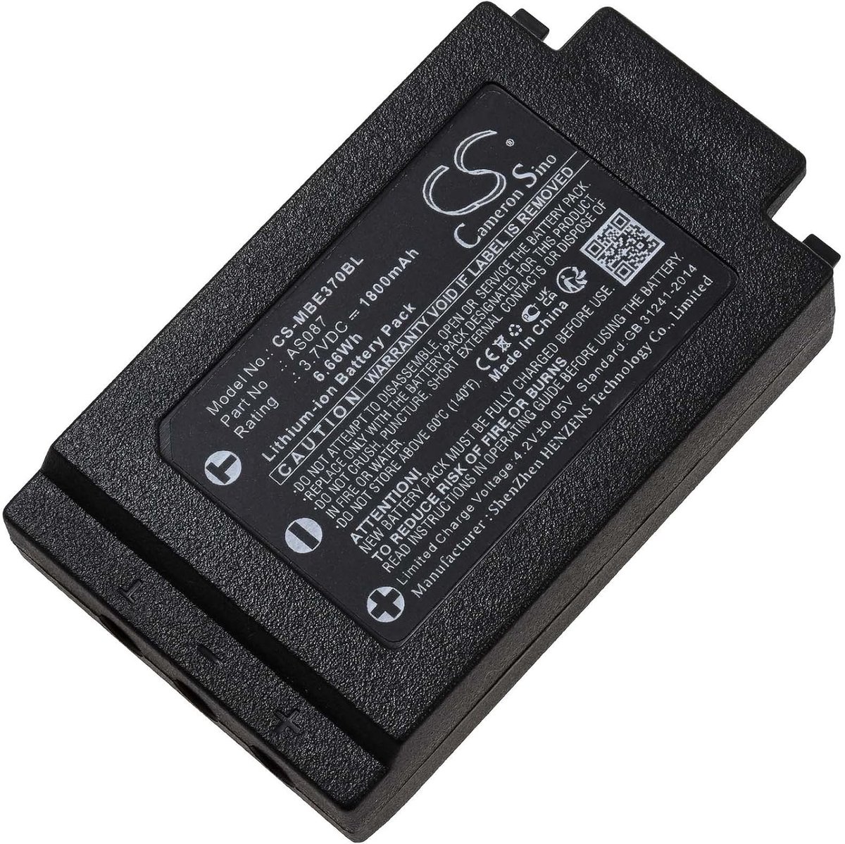 Batterij IMET BE3700 - 3,7V - Li-Ion - Hoge capaciteit voor jouw apparaat - ShopVlot