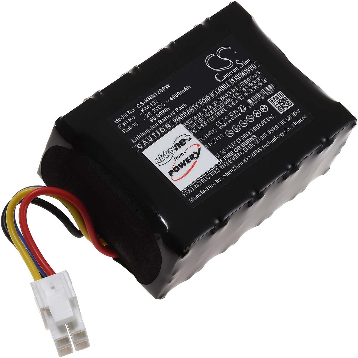 Accu voor robotmaaiers 20 V - Li-Ion 4900mAh - Lange levensduur - 100% compatibel - ShopVlot