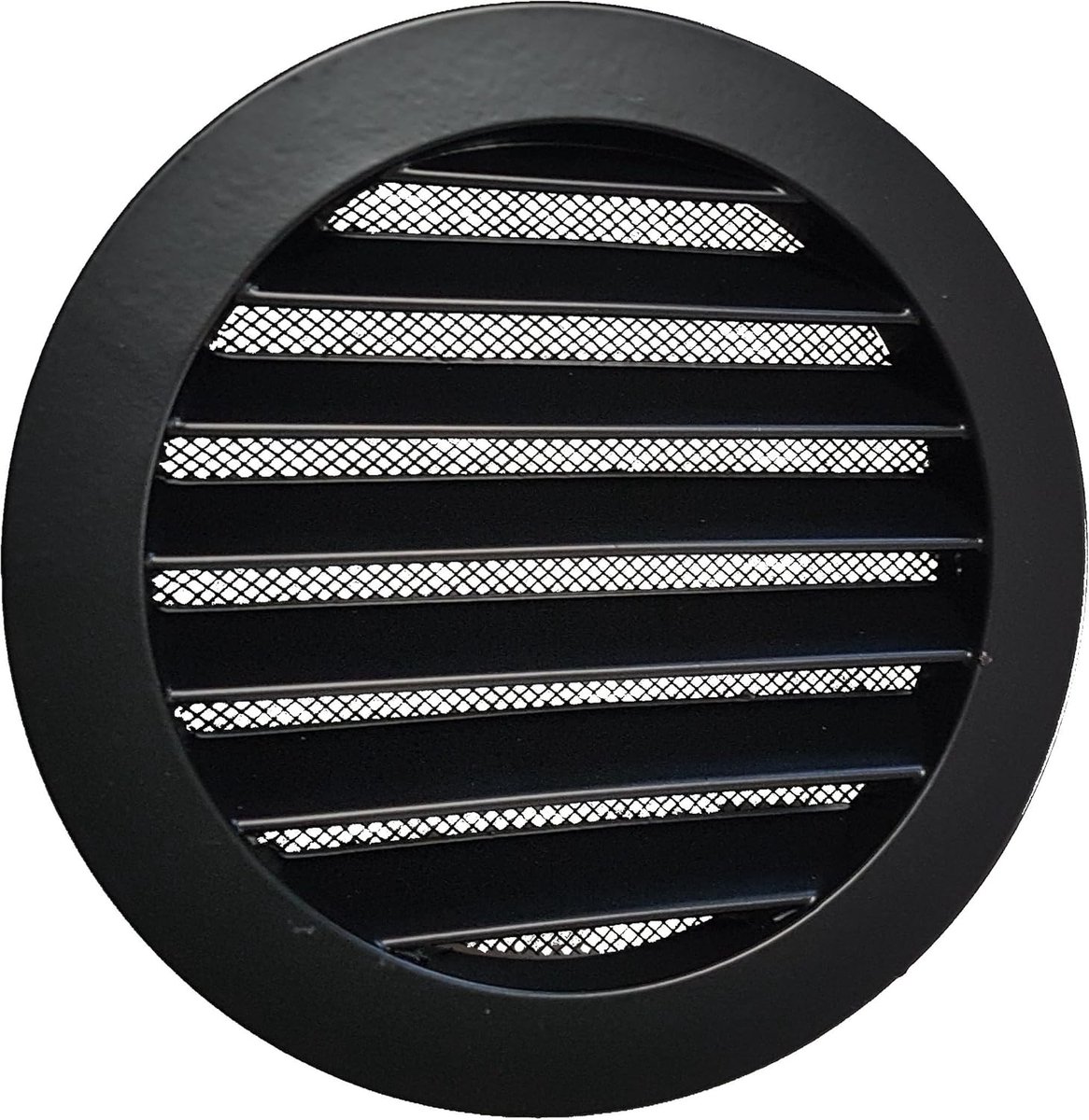 Ventilatie rooster Ø 160 mm - aluminium - weerbescherming - ideaal voor buitengebruik - ShopVlot