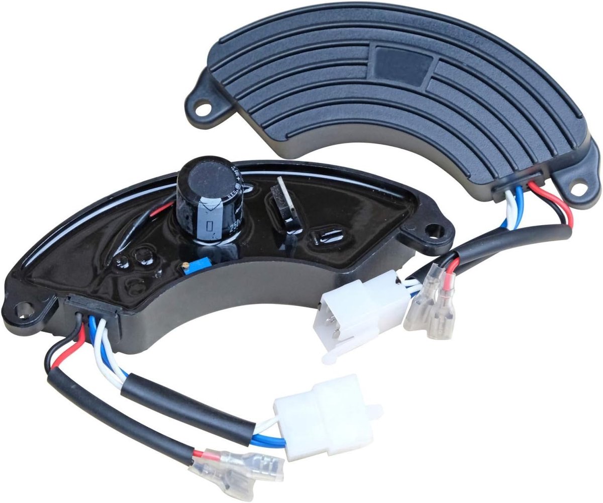 AVR spanningsregelaar 5,5 kW - voor 13 pk generator - voorkomt spanningsproblemen - eenvoudig te installeren - ShopVlot