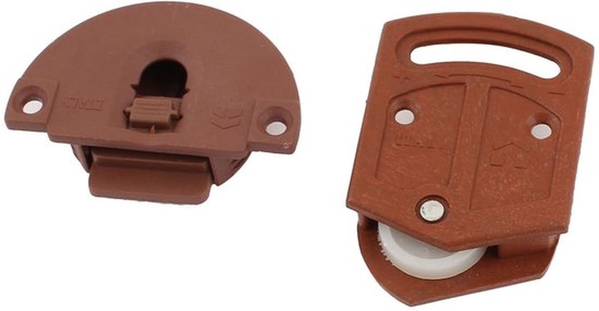 Sliding Deur Roller Onderdelen - Plastieken Plaat - 3.6mm Gatdiameter