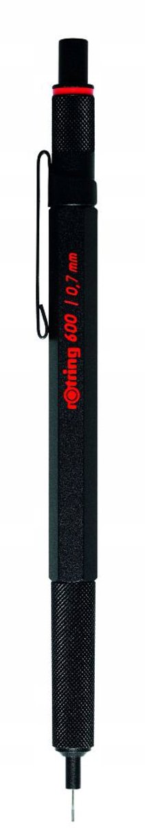 Merkloos Merkloos Tekenpotlood 0.7mm Zwart - Precisie en Comfort