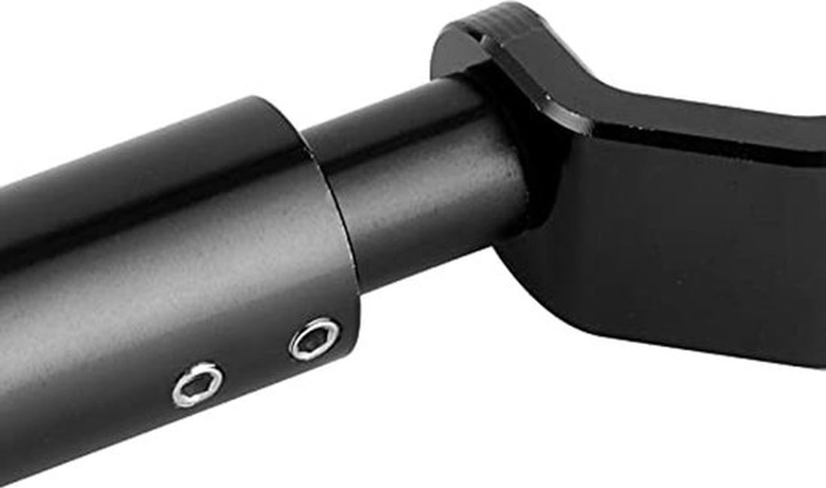 Motorfietsbalansbalk 269 cm aluminium CNC-motorfietsweegschaalbalk dwarsbalk stuur uitgebreide versterking (zwart)
