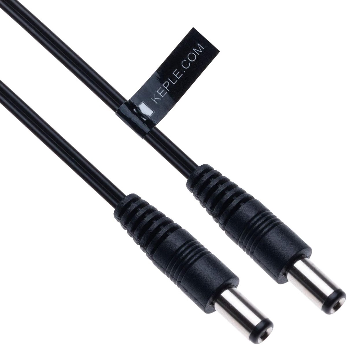 DC stroom verlengkabel 0.5m - 2.5mm/5.5mm stekker - eenvoudig te gebruiken - ideaal voor beveiligingscamera - ShopVlot