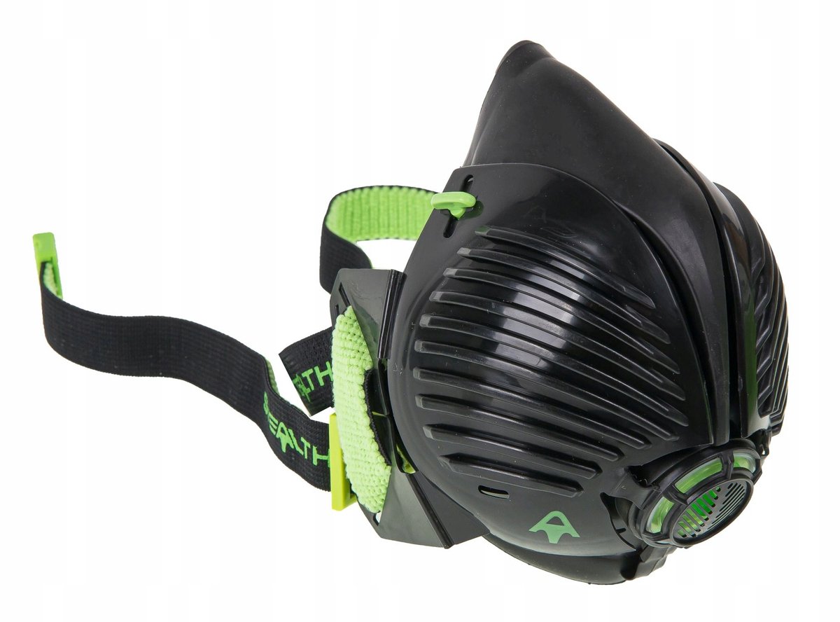 Merkloos Herbruikbaar P3-stofmasker met dubbele filters